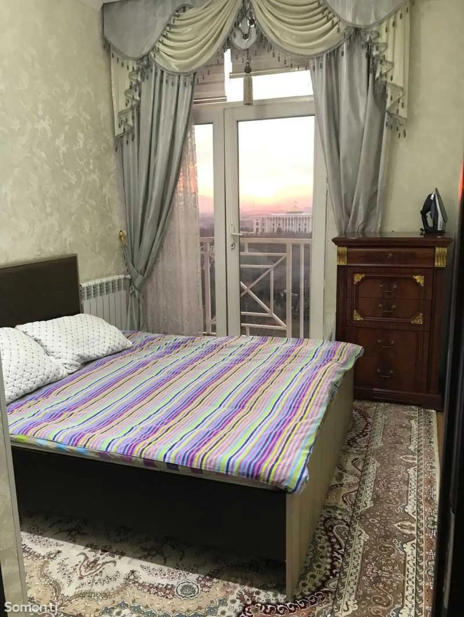 2-комн. квартира, 14 этаж, 50м², И.Сомони-1