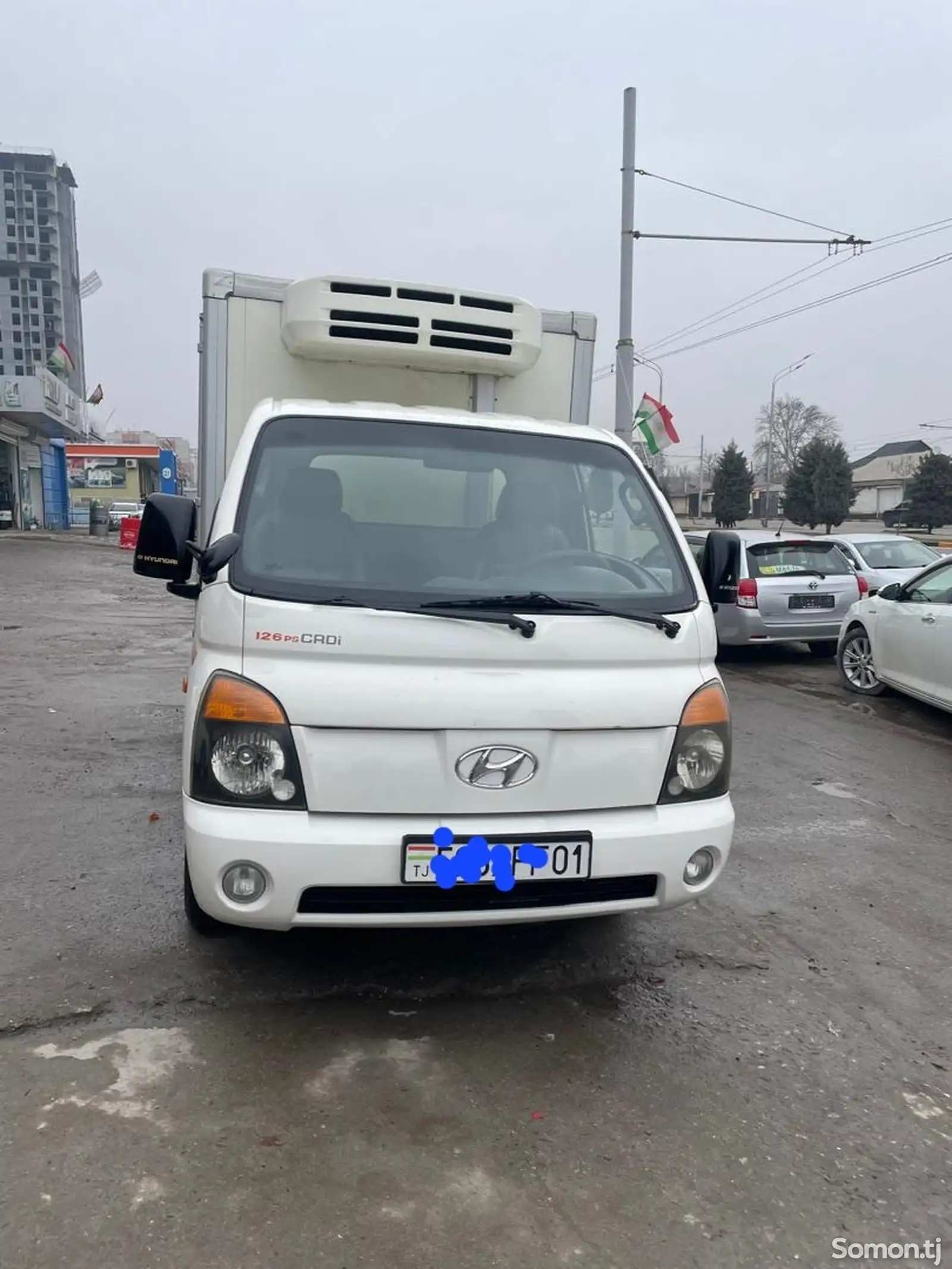 Бортовой автомобиль Hyundai Porter 2, 2008-1