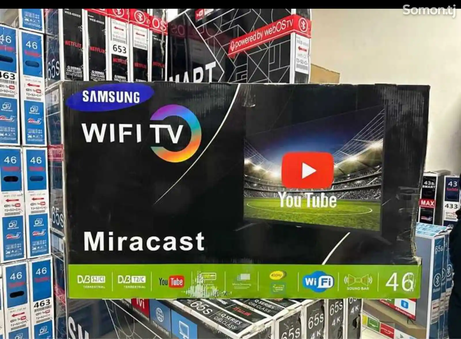 Телевизор Smart You tube Miracast 46