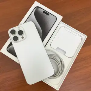 Apple iPhone 15 Pro Max, 1 tb, White Titanium