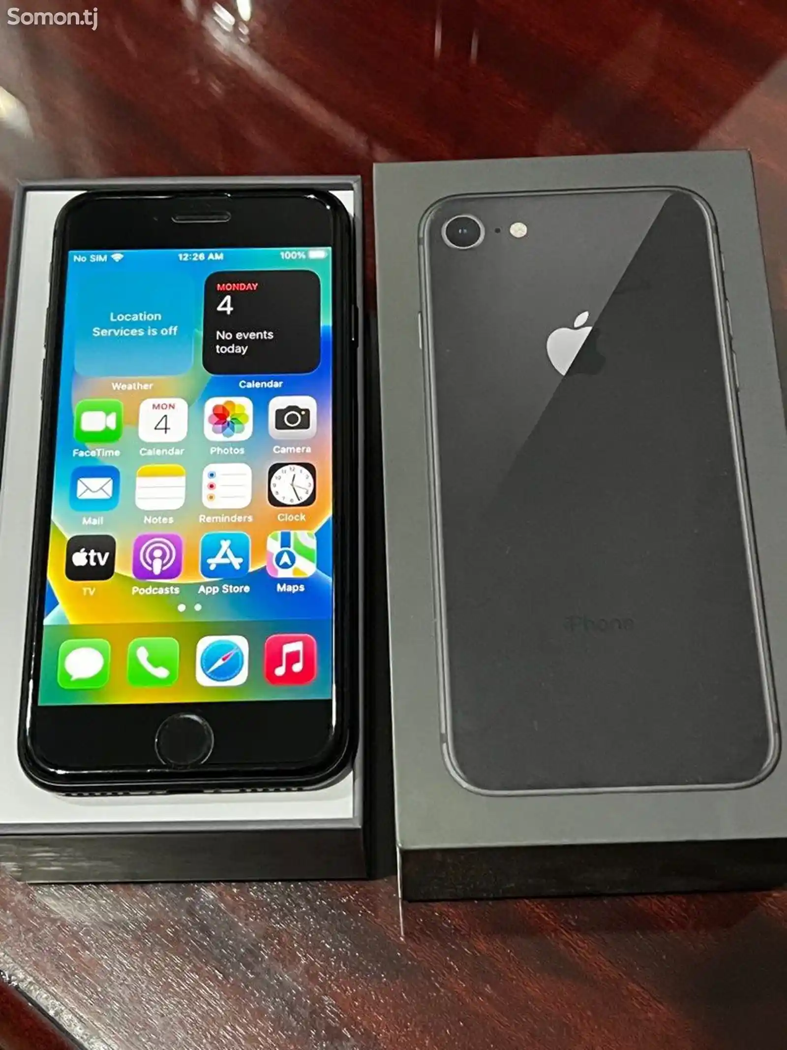 Apple iPhone 8, 256 gb, Space Grey-6