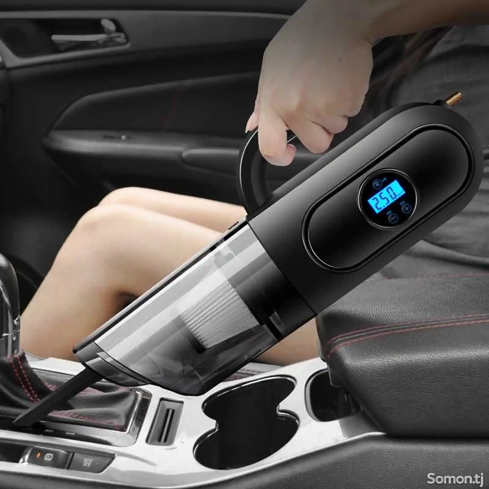 Автомобильный многофункциональный пылесос с USB - зарядкой 4 в 1-4