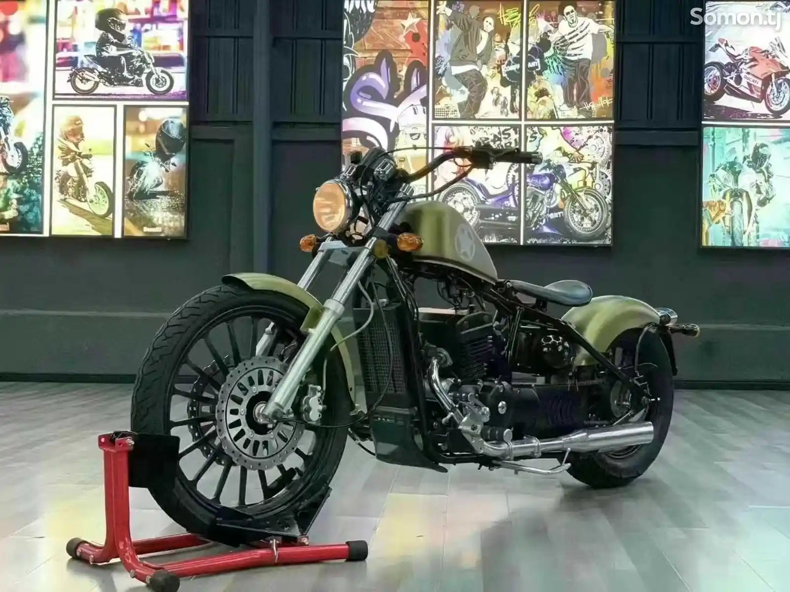 Мотоцикл Harley style Bobber 400cc на заказ-2
