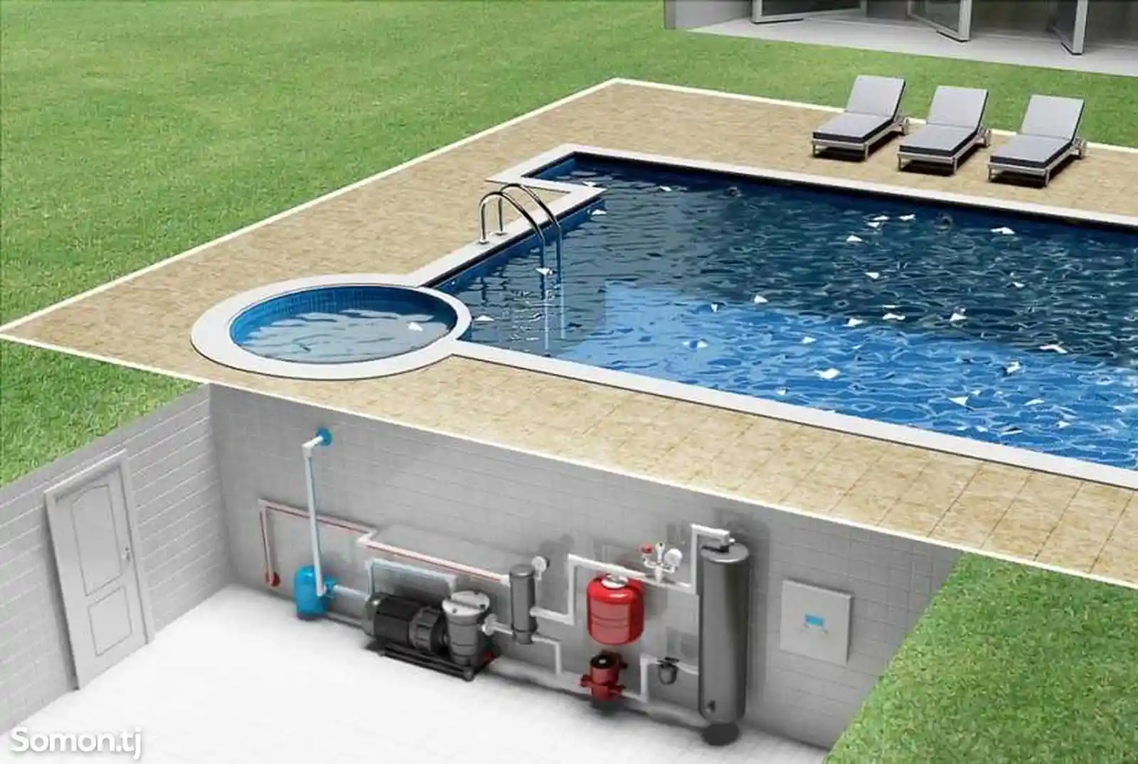Установка и обслуживание оборудования для бассейнов