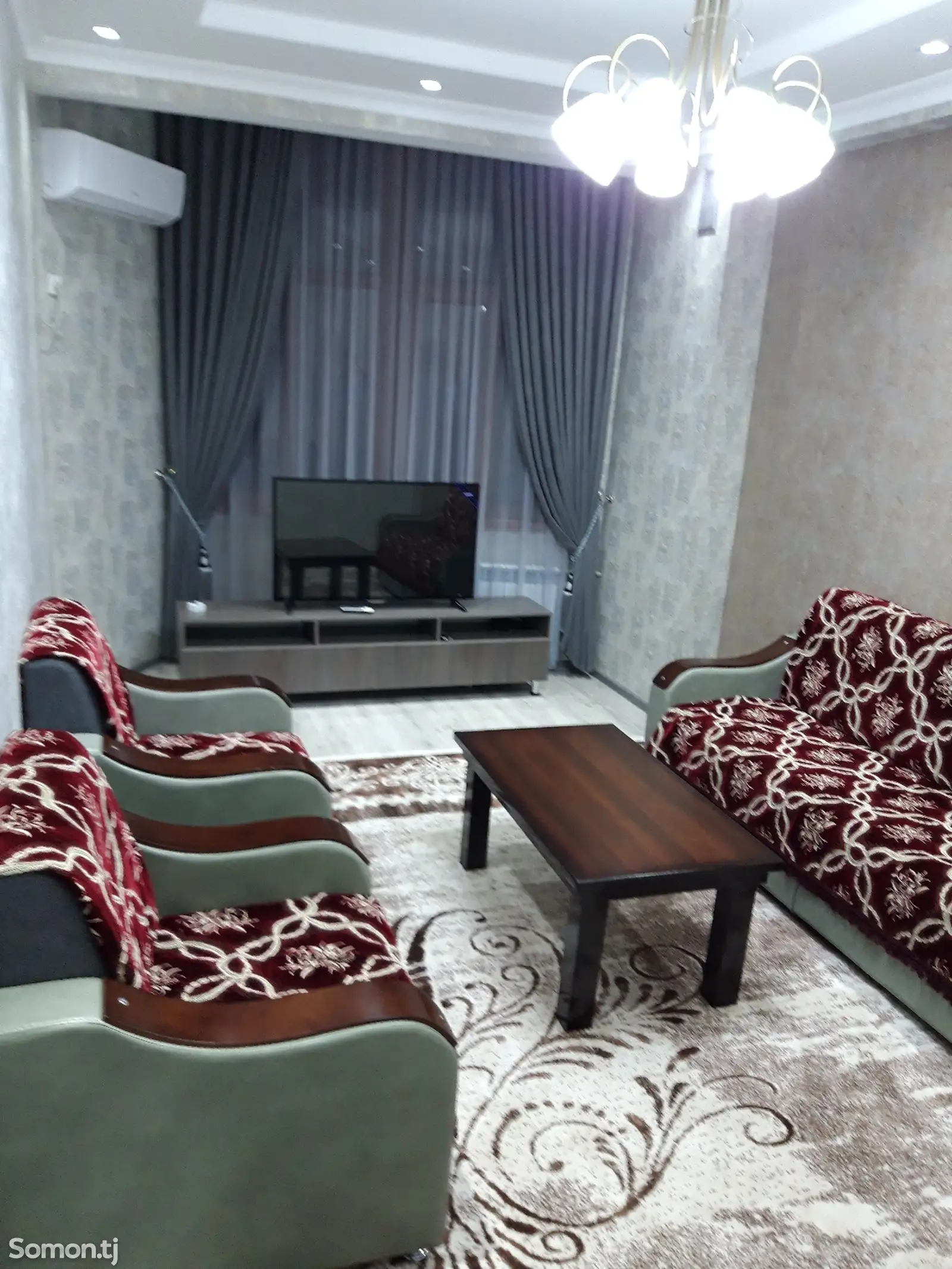 3-комн. квартира, 7 этаж, 90м², Сино-1