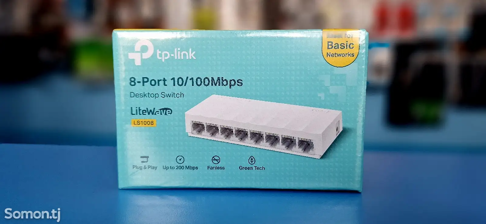 Коммутатор TP-Link 8-Port 10/100Mbpc-1