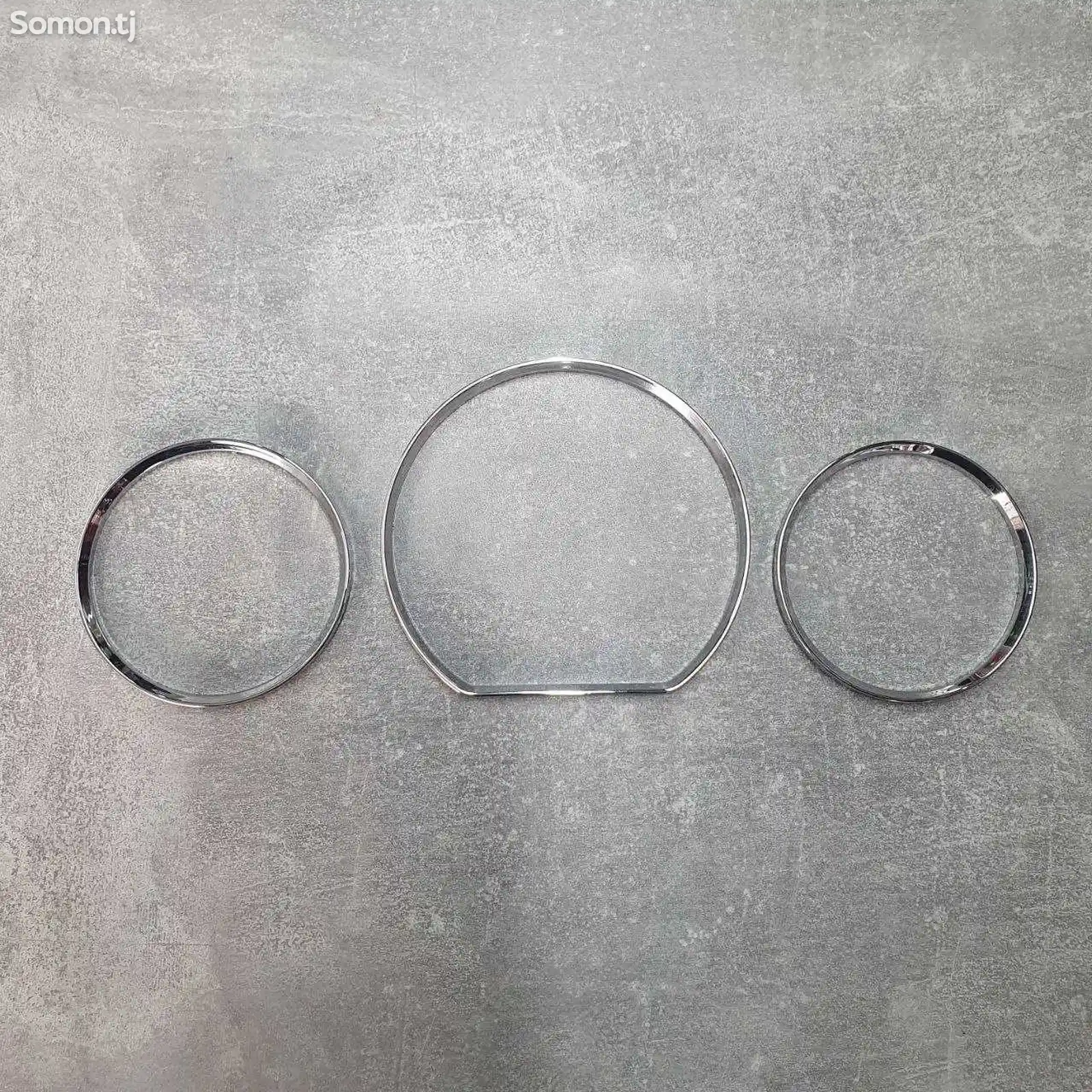 Хромированные кольца для панель приборов w202 сечка w210 очки-3
