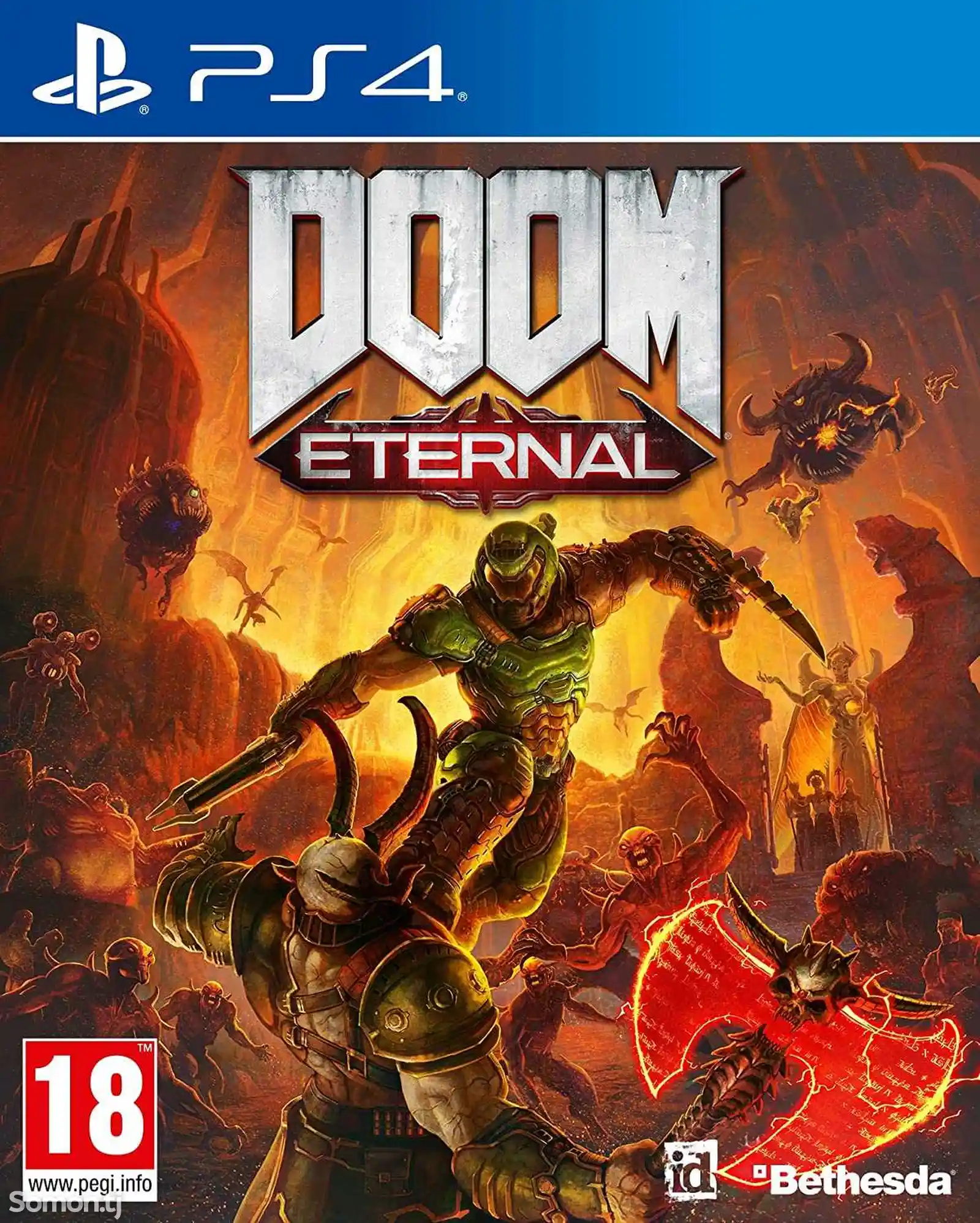 Игра Doom Eternal Deluxe Edition PS4-2