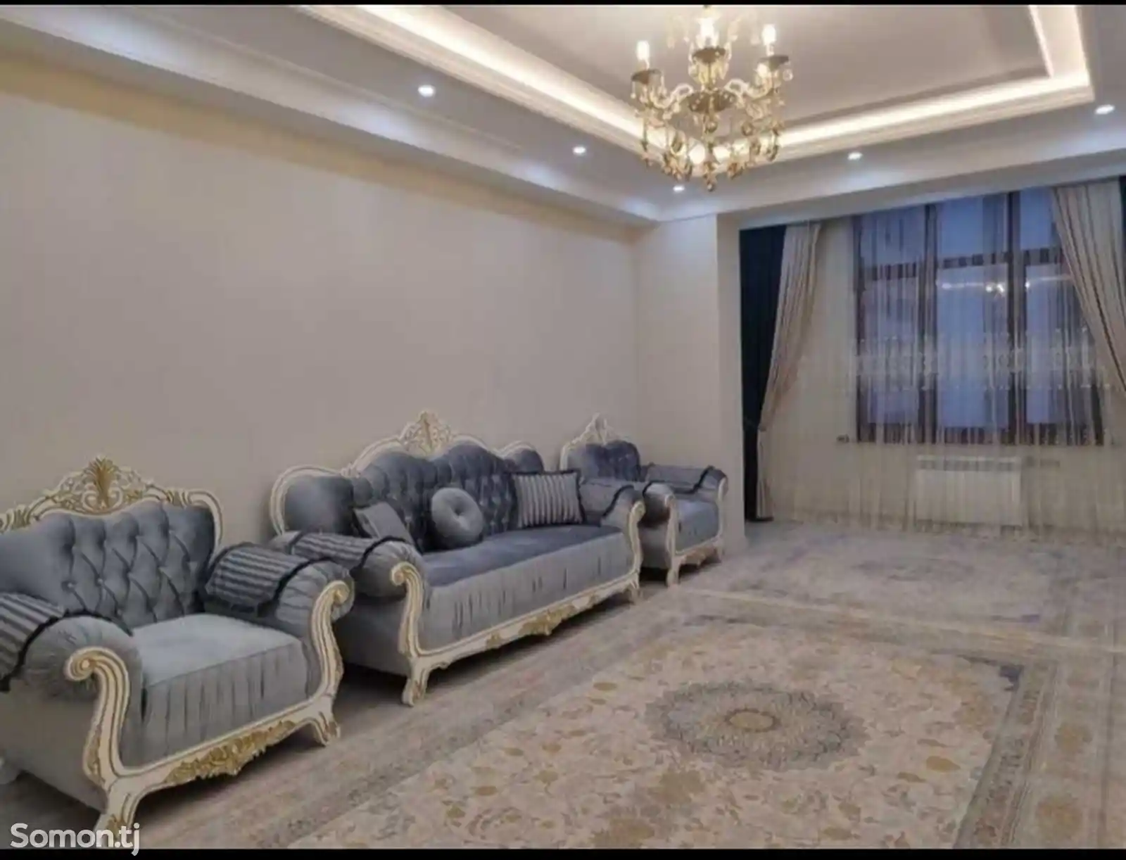 2-комн. квартира, 6 этаж, 120м², И.Сомони-1