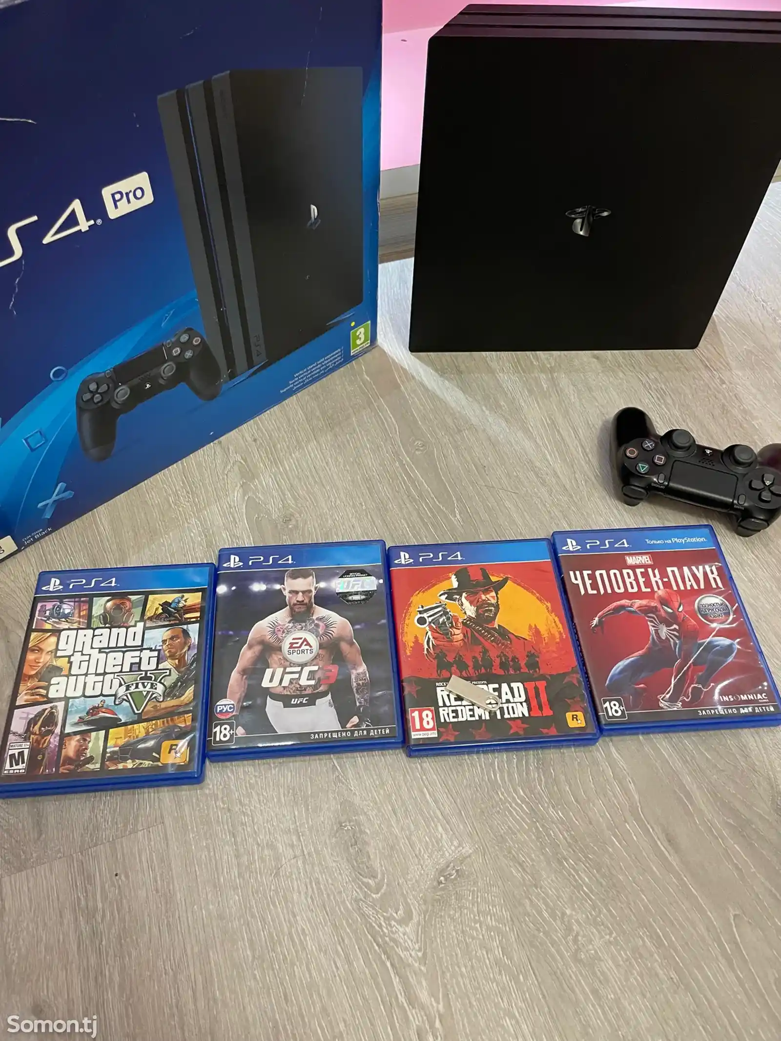 Игровая приставка Sony PlayStation 4Pro 1tb-2