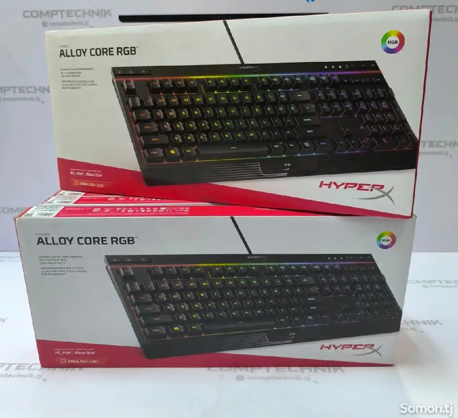 Игровая клавиатура HyperX Alloy Core USB RGB Black-3