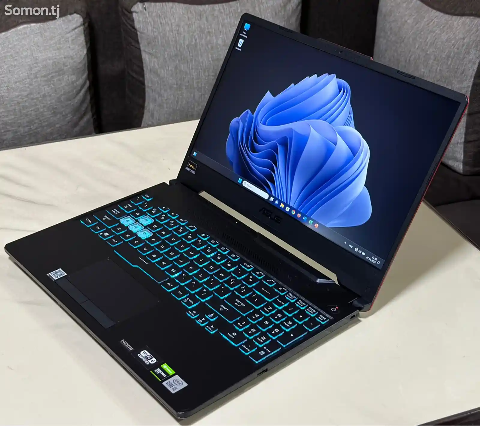 Ноутбук Asus Tuf FX506L Gaming Laptop i5-10gen-2