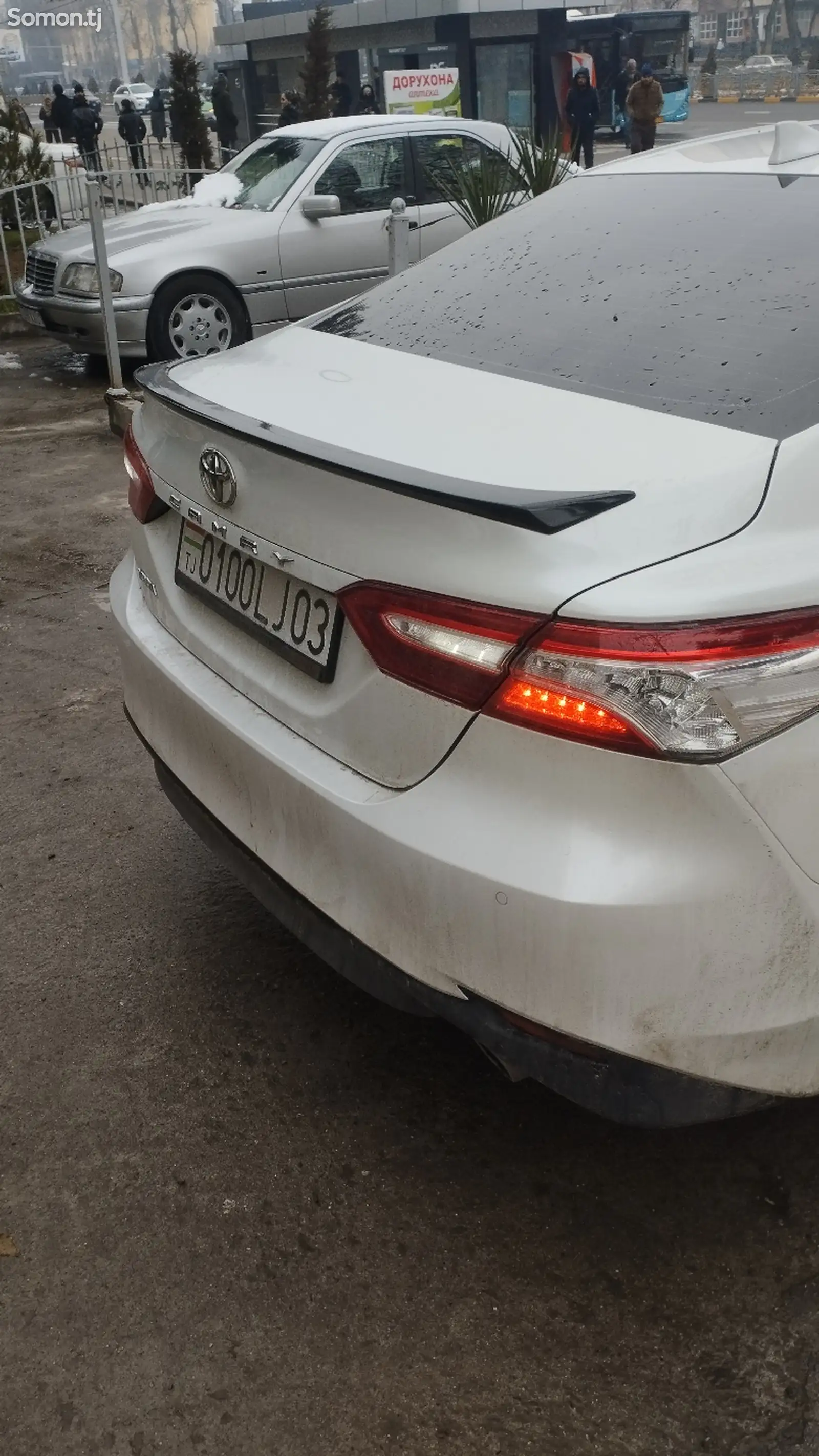 Задний спойлер для Toyota Camry 6-1