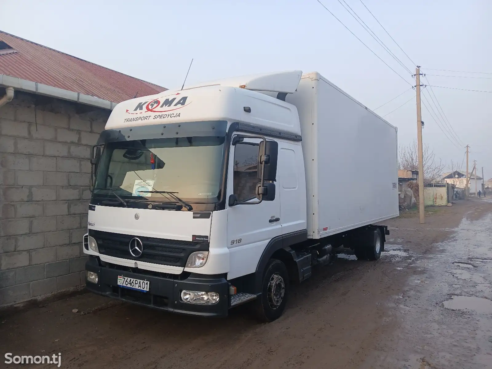 Бортовой грузовик Mercedes-Benz Atego 922, 2006-1