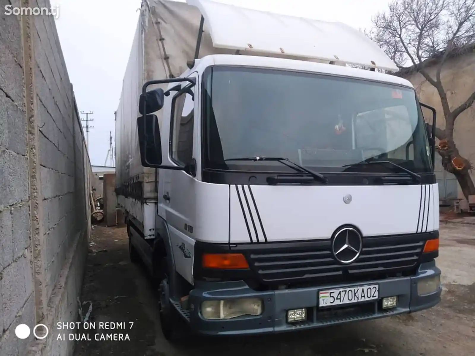 Бортовой грузовик Mercedes-Benz Atego 815, 2000-3