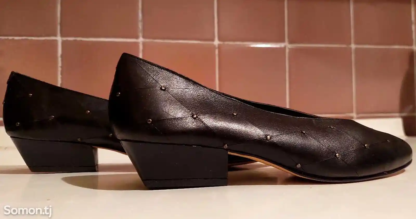 Туфли женские чёрные-5