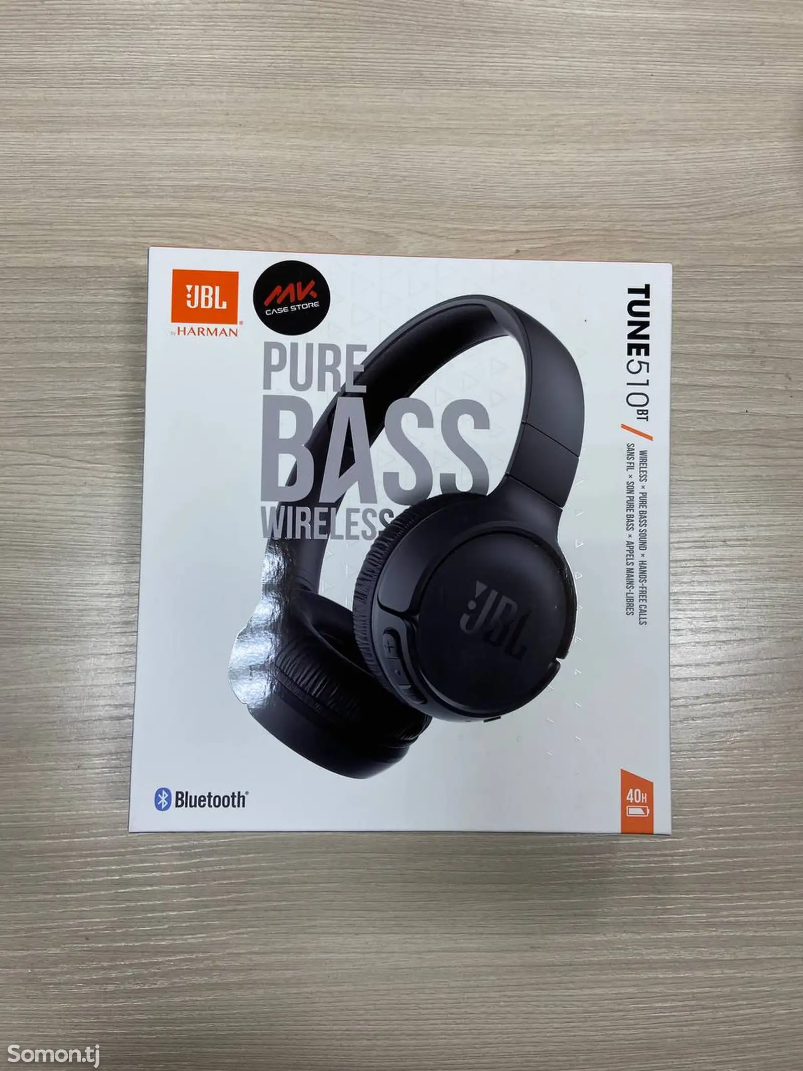 Беспроводные наушники JBL Tune 510BT Black-1