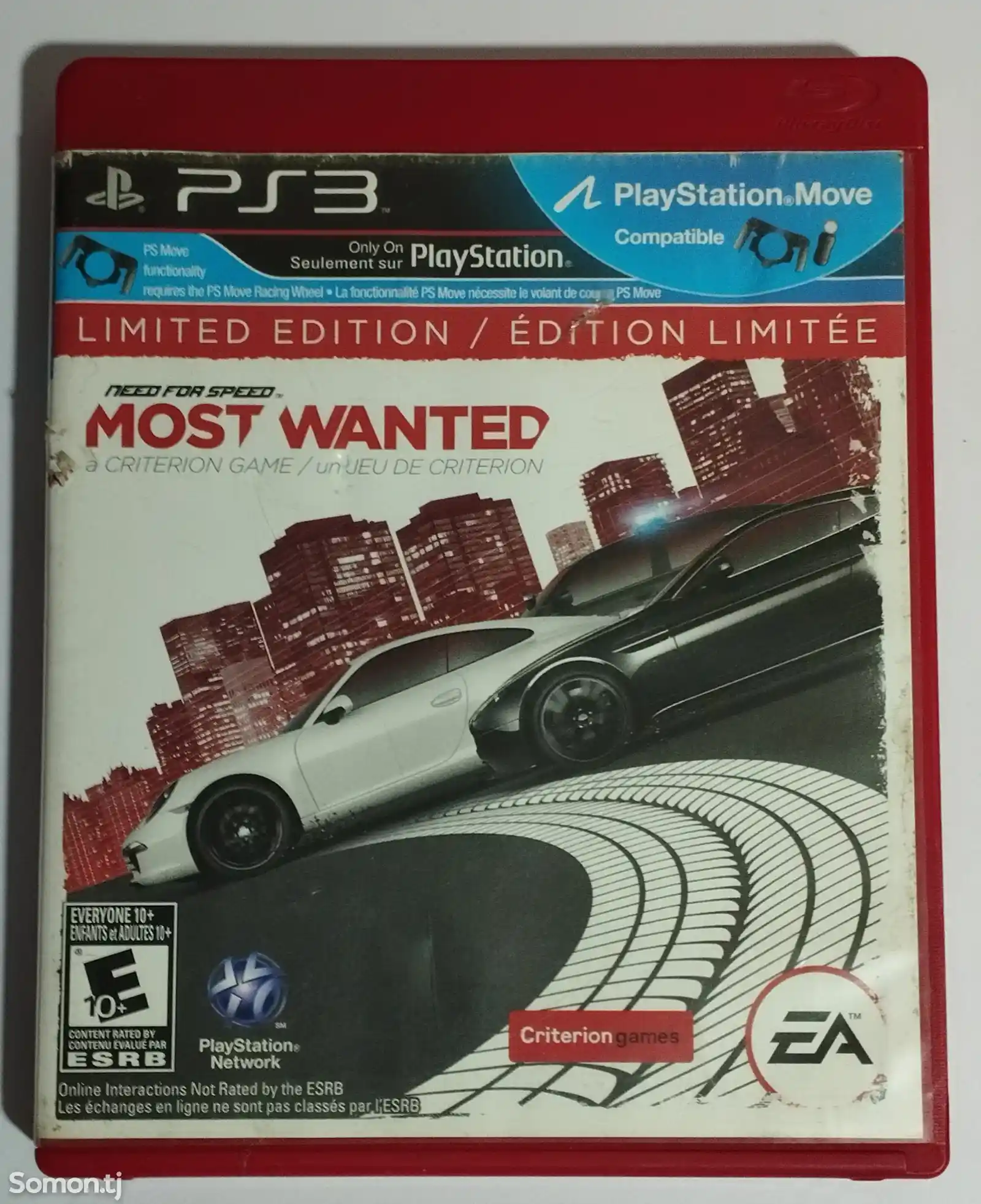 Игра Need for Speed Most Wanted для ps3