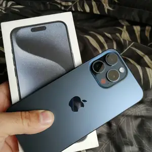 Apple iPhone 15 Pro Max, 256 gb, Blue Titanium