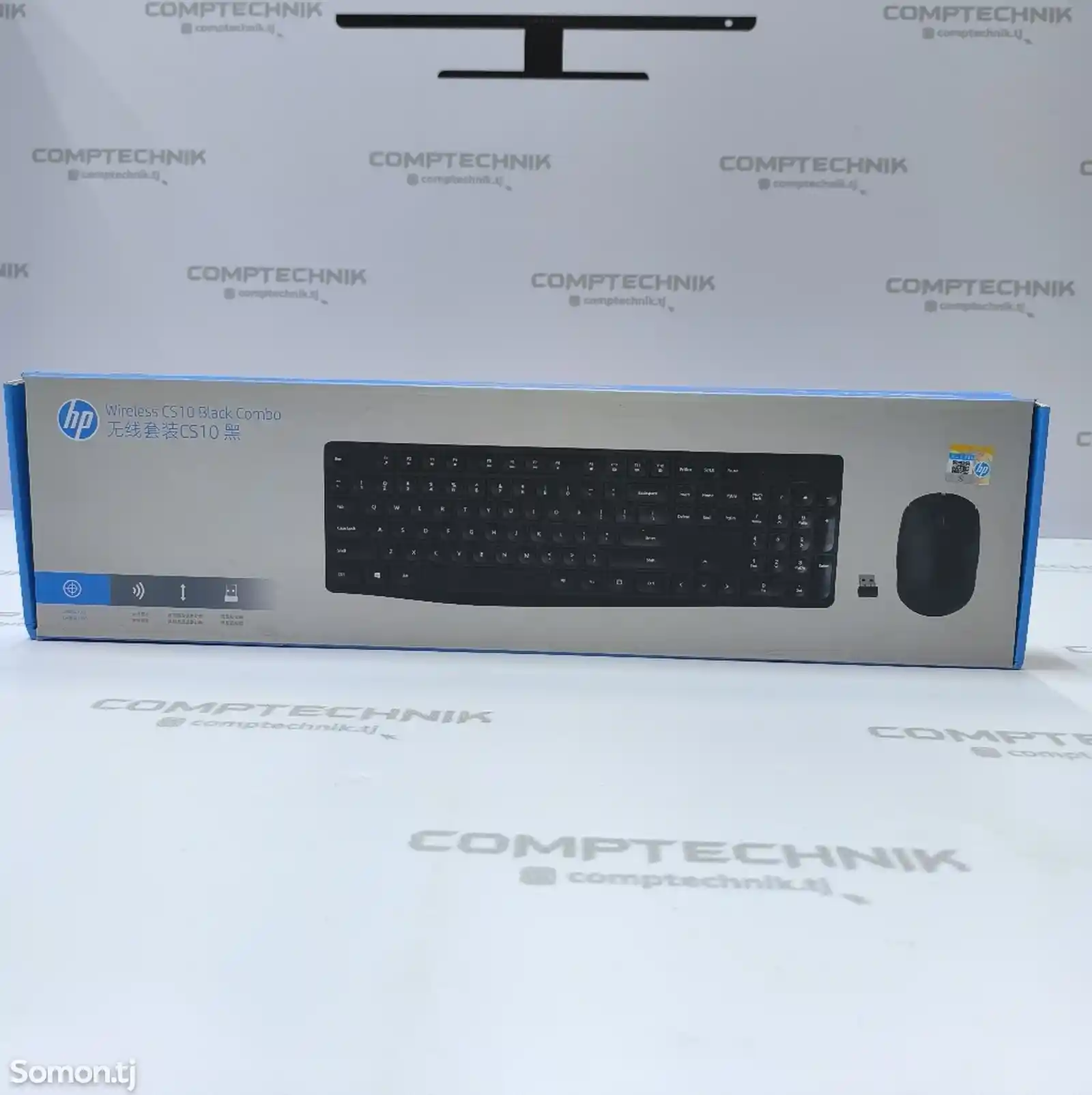 Комплект беспроводной клавиатуры и мыши HP CS10-1
