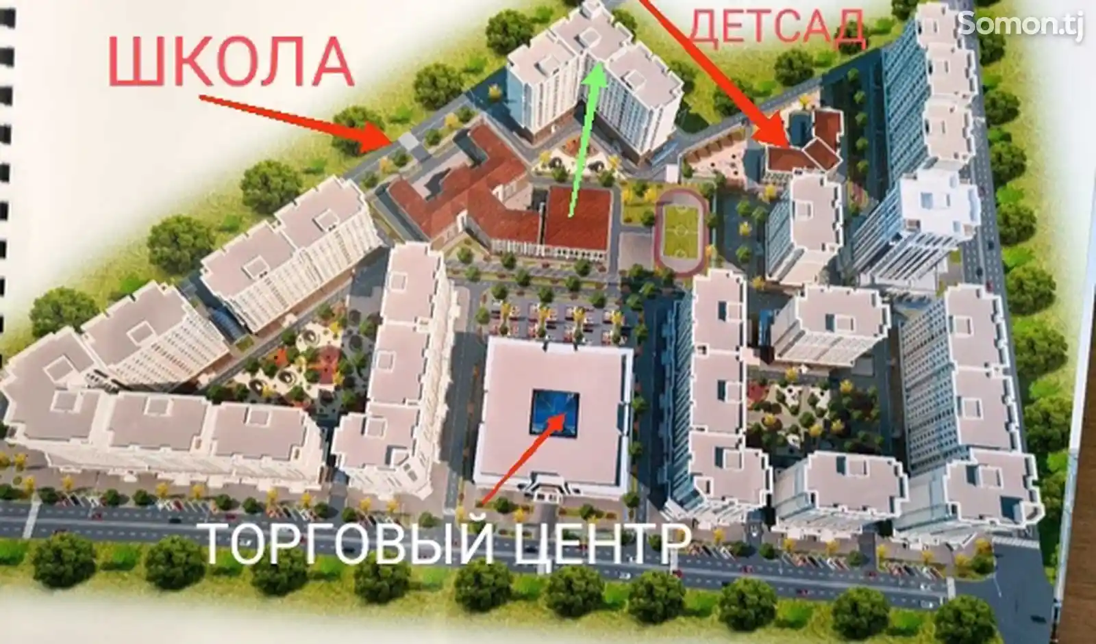 2-комн. квартира, 12 этаж, 75 м², Яккачинор-9