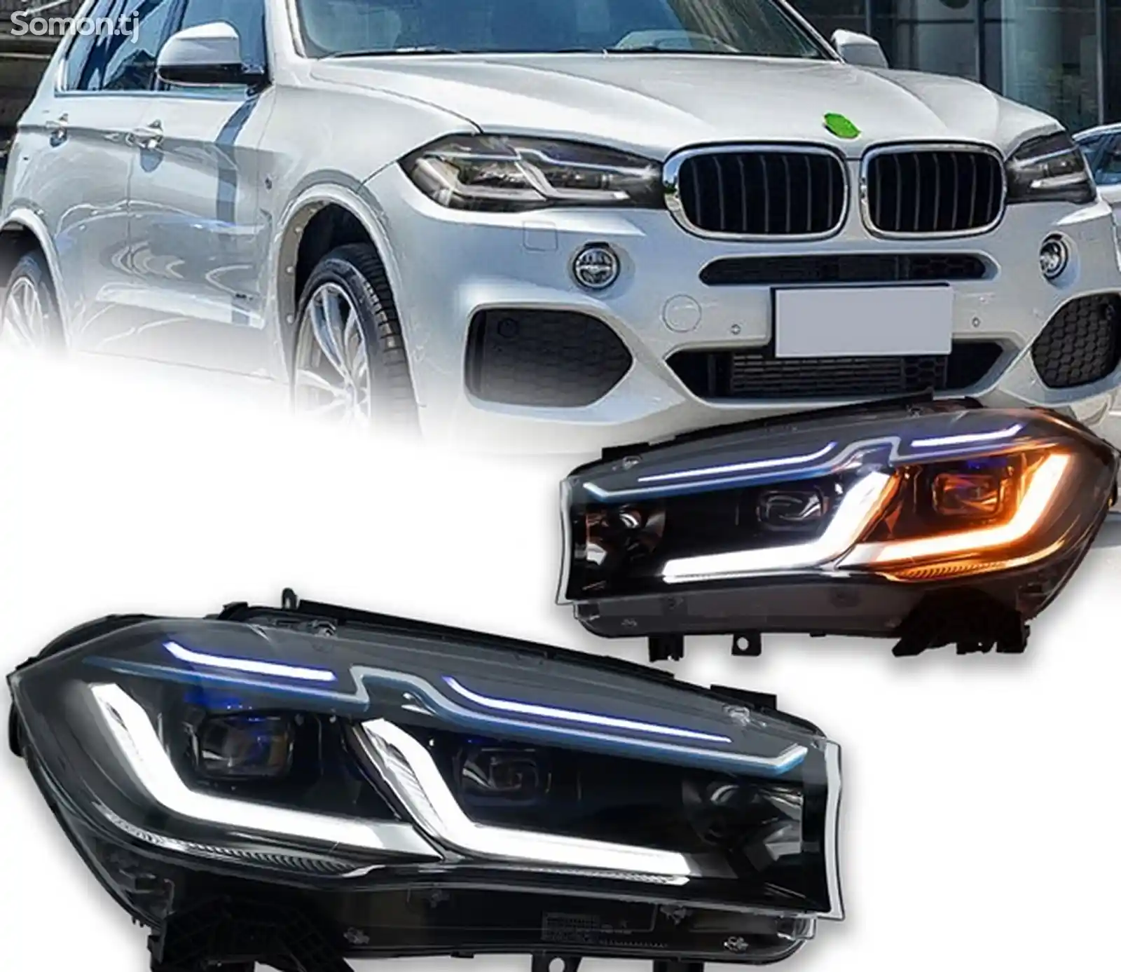 Фары передние LED для BMW X5 F15-4