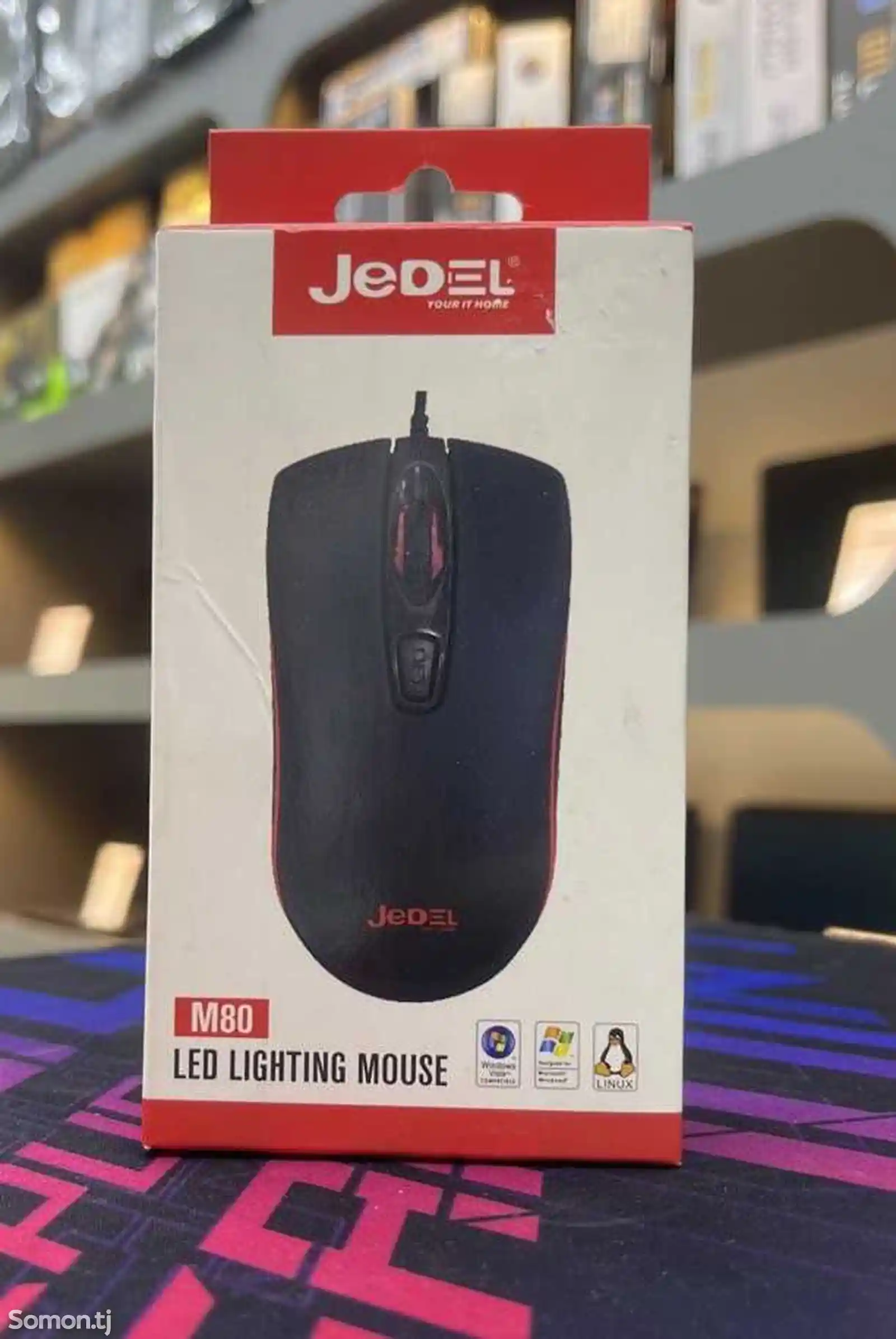 Игровая мышь Jedel M80 4D со светодиодной подсветкой-1
