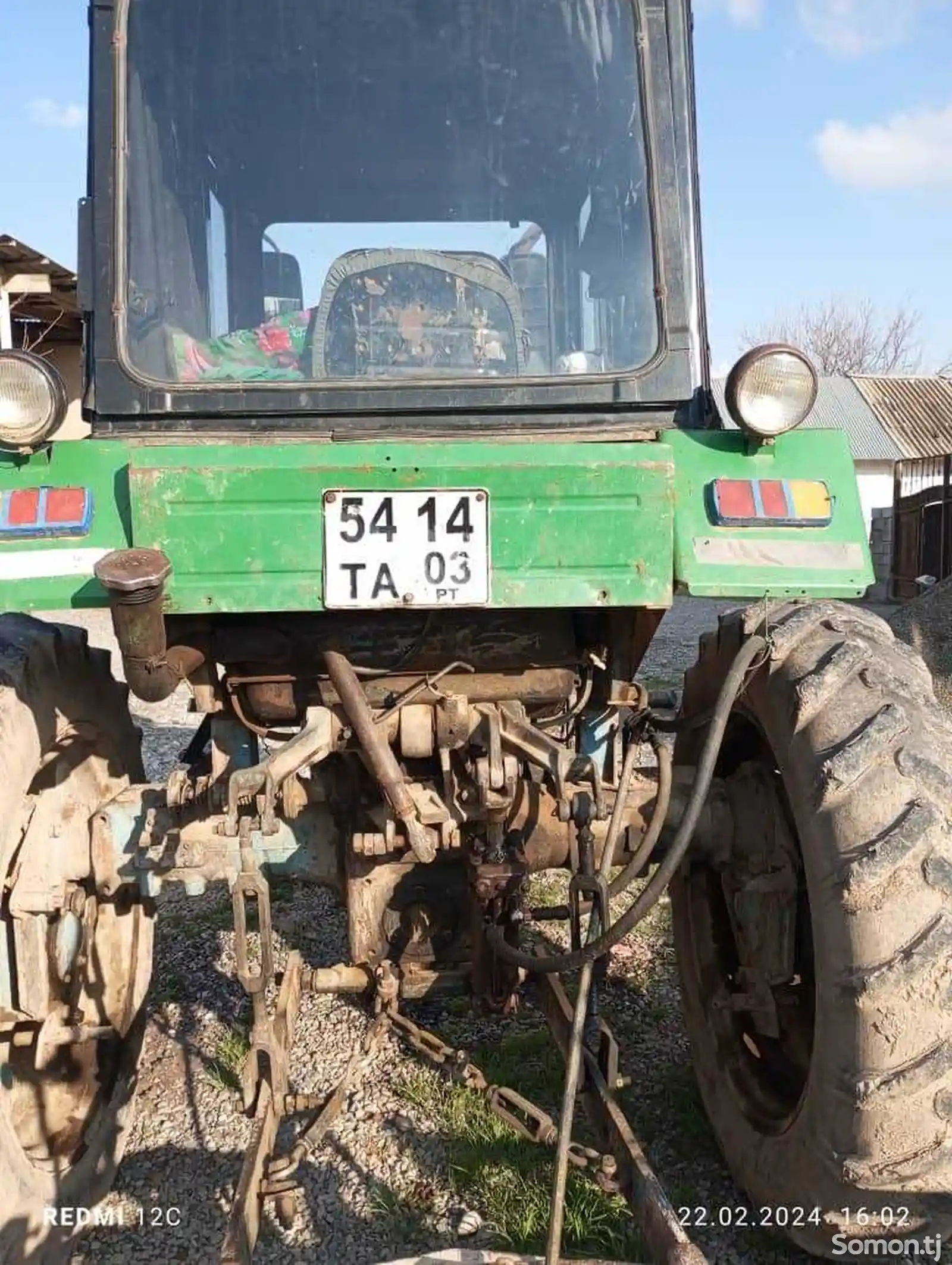 Трактор ТТЗ 80 с культиватором-3
