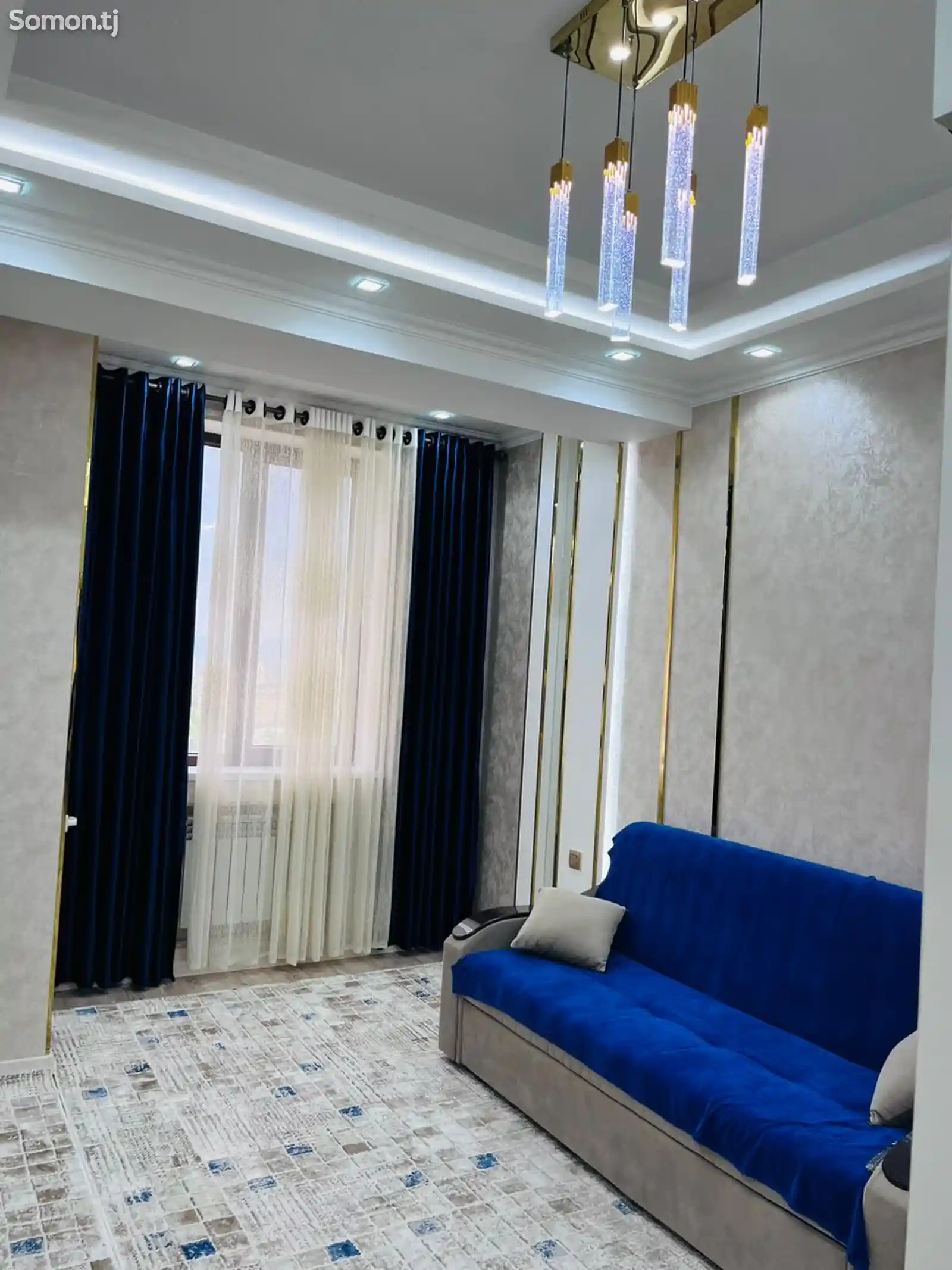 2-комн. квартира, 15 этаж, 80 м², Сомони-6