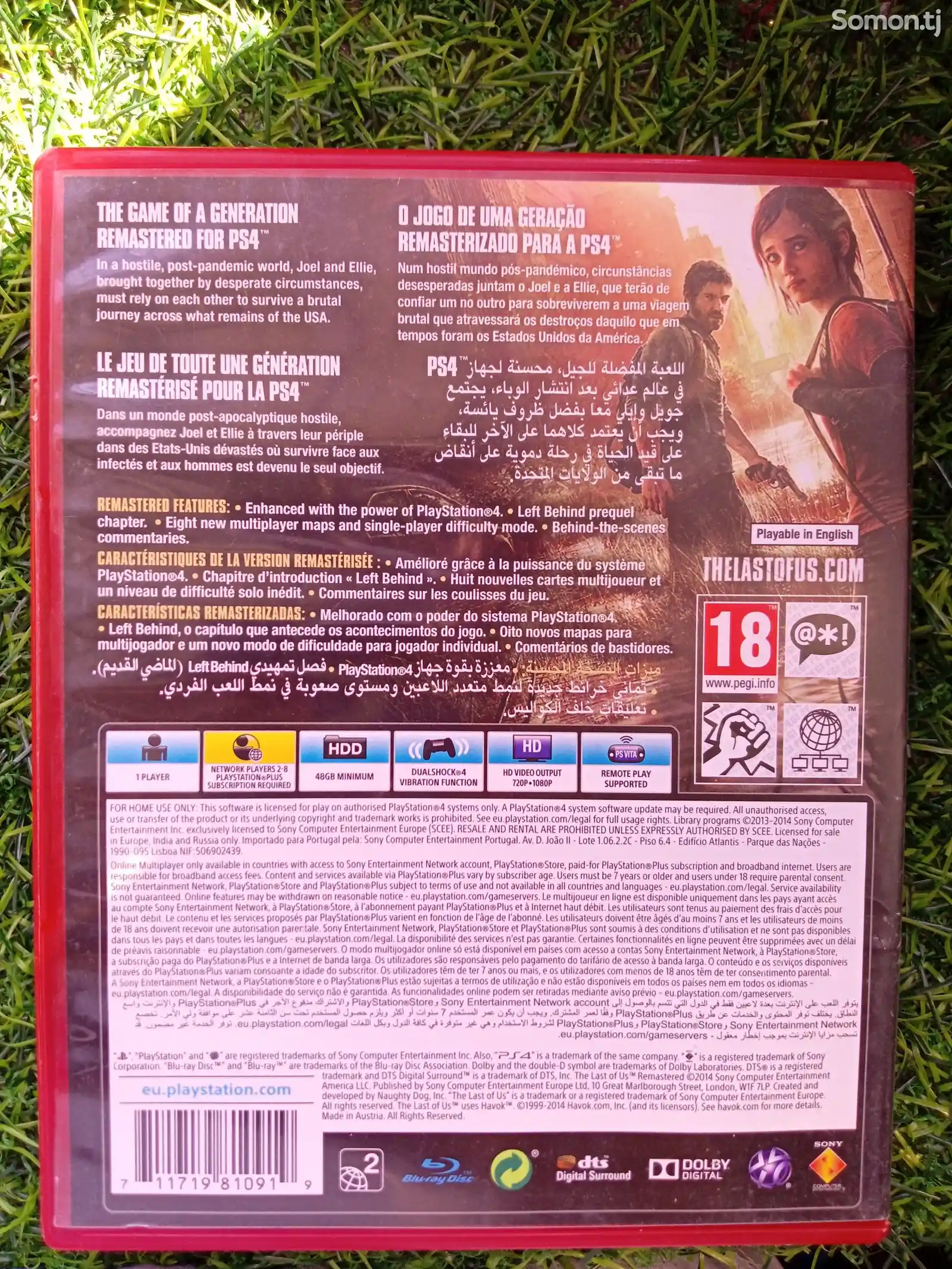 Игра The Last Of Us Remastered для PS4-5-2