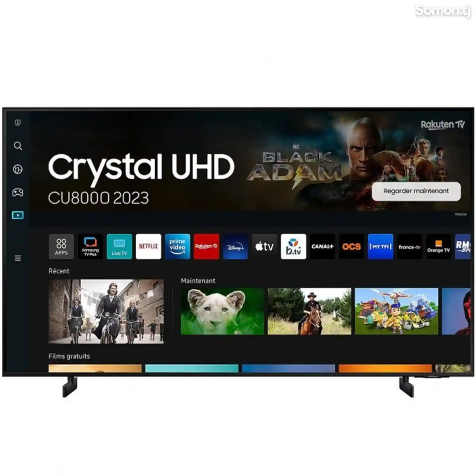 Телевизор Samsung Crystal UHD 55 CU8100 / 4K, Smart TV, model 2023-4