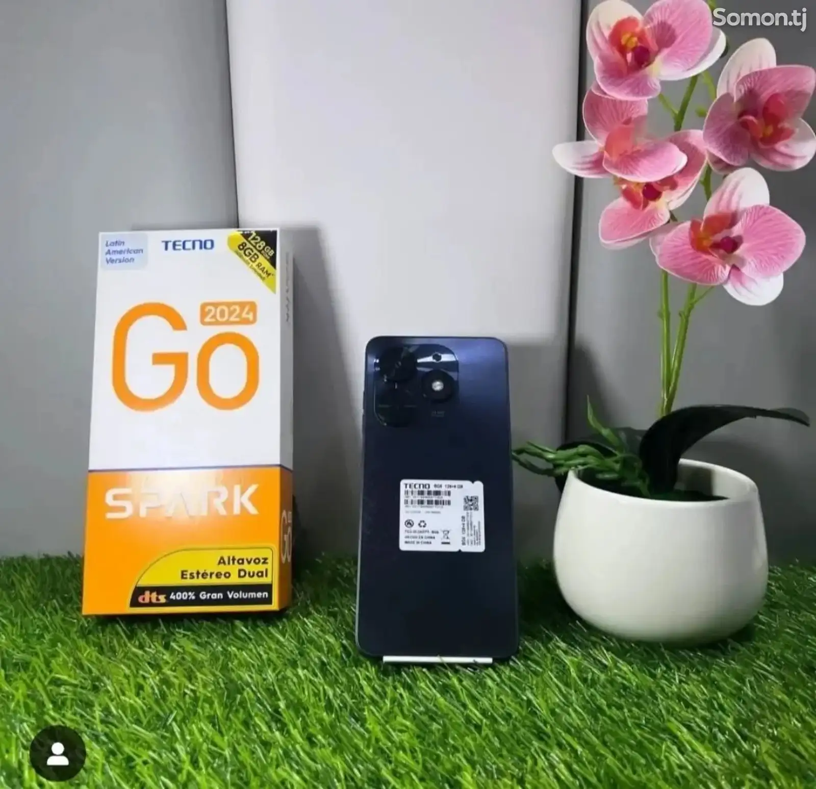 Tecno Spark Go 3/64Gb black-1