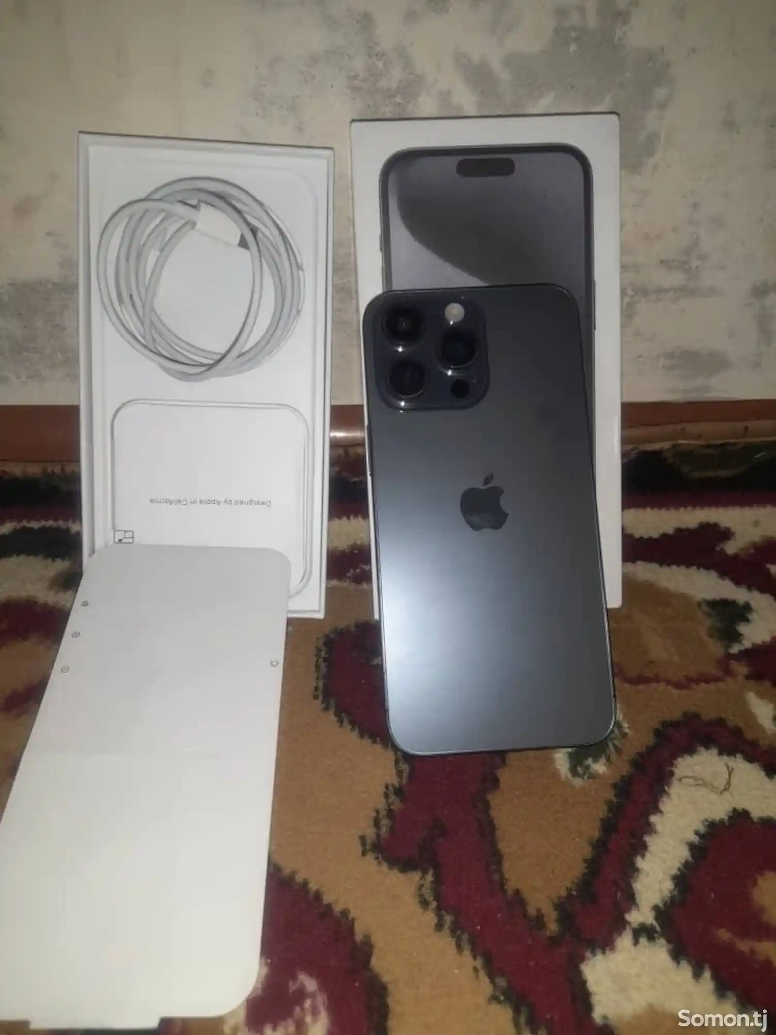 Apple iPhone 15 Pro, 256 gb, Black Titanium дубликат-2