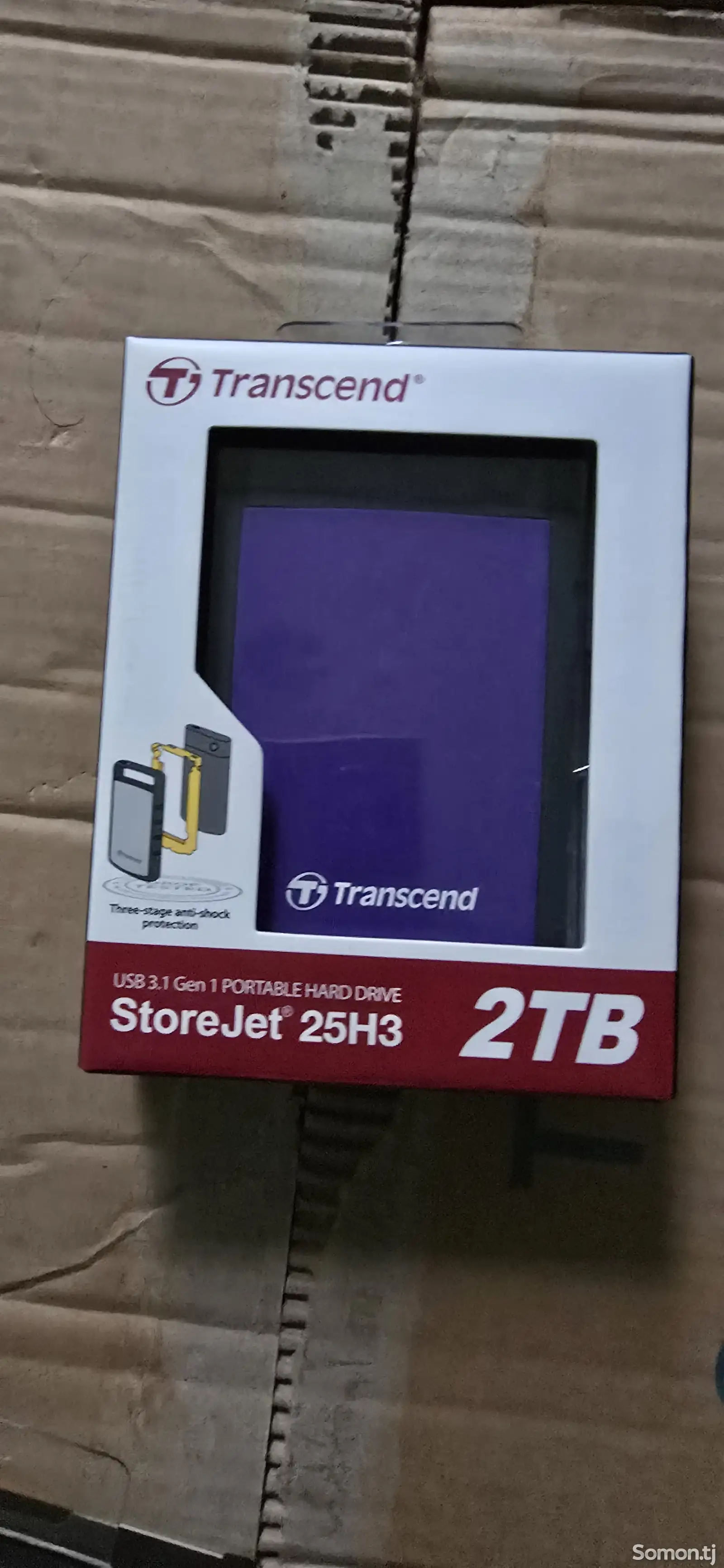 Внешний жесткий диск Transcend 2tb USB 3.1-1