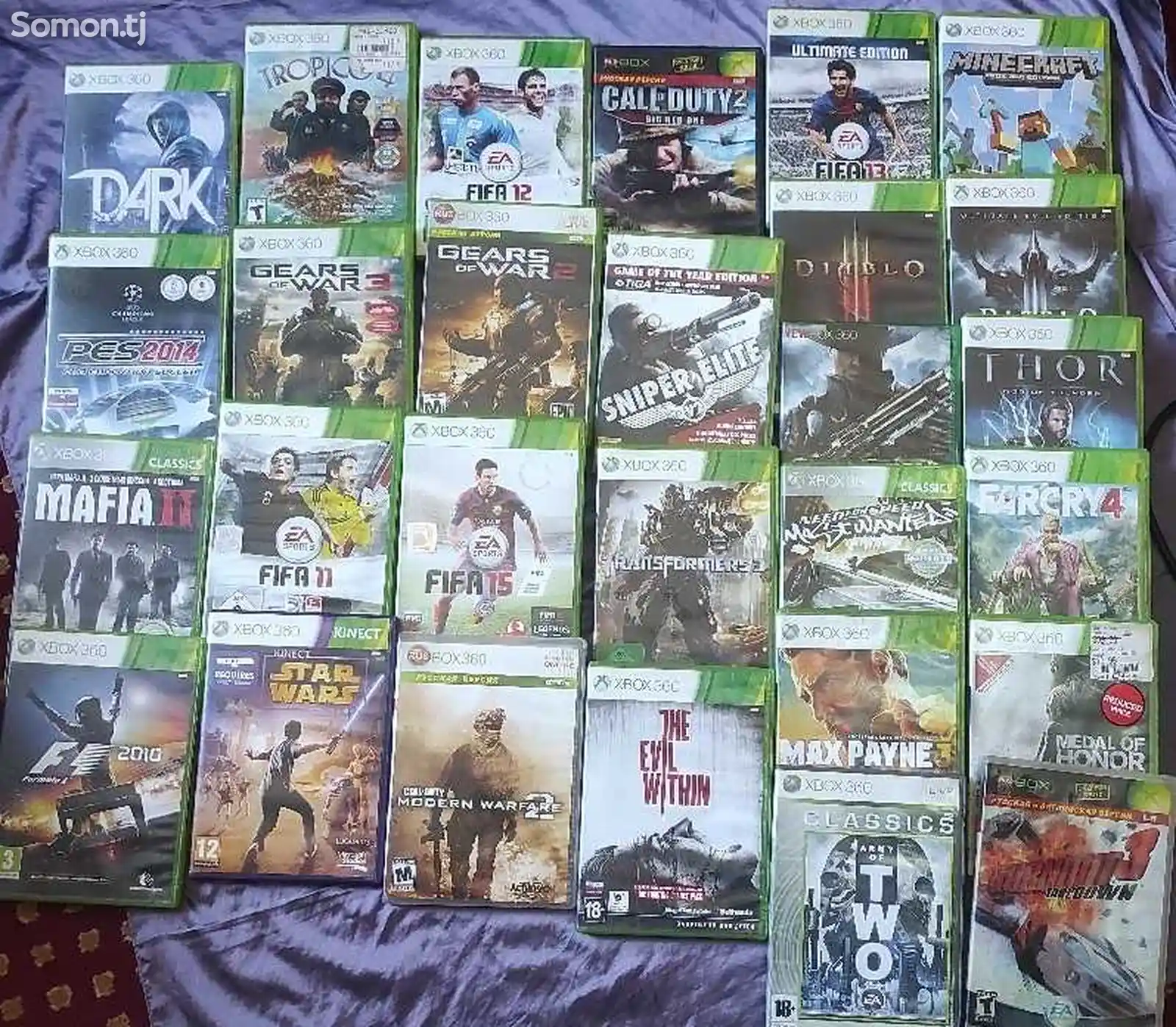 Комплект игр для Xbox 360
