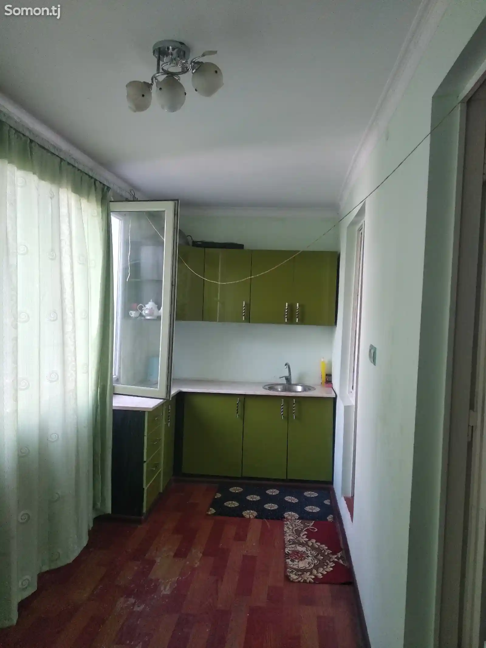 3-комн. квартира, 2 этаж, 52 м², Исмоили Сомони-9