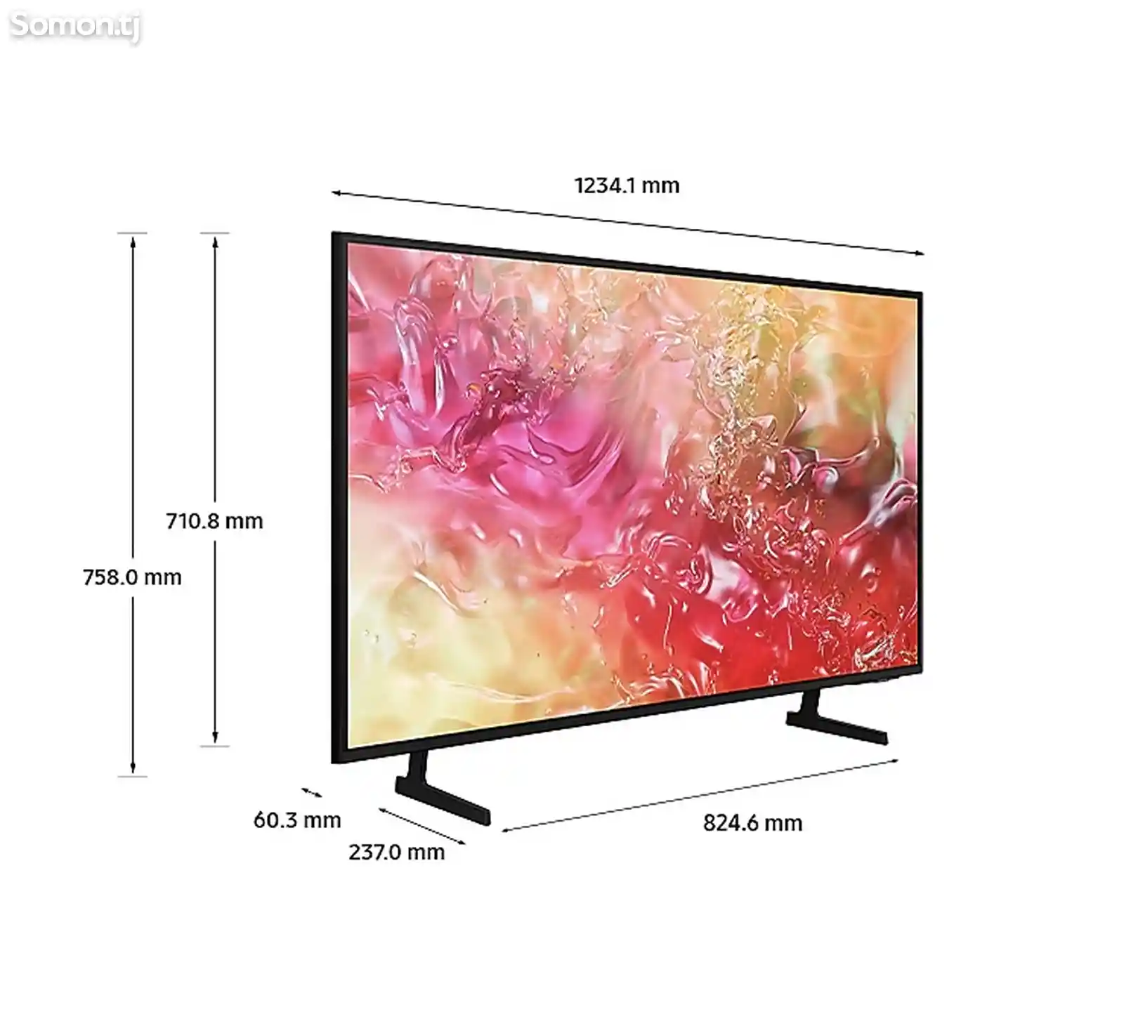 Телевизор Samsung 55 Crystal UHD DU7000 4K Smart TV 2024-2