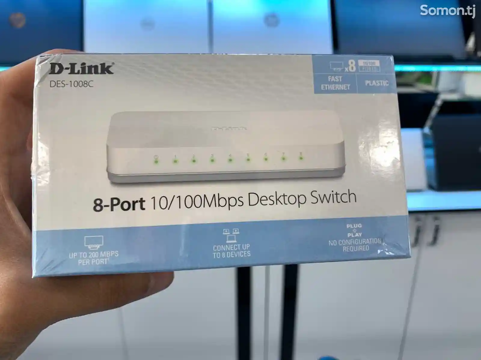 Switch D-link 8 портовый-1