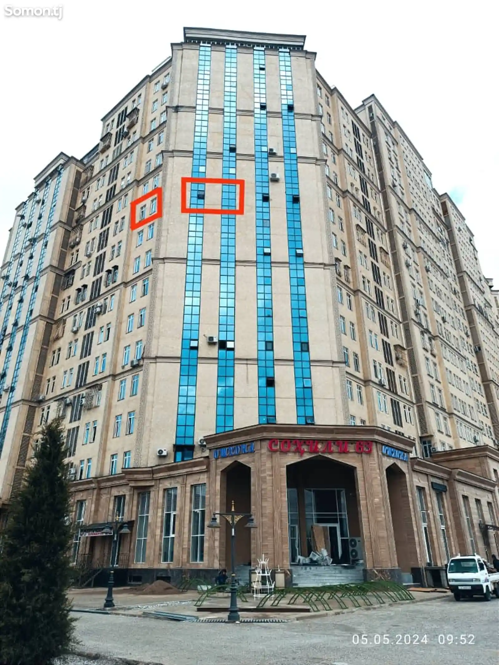 2-комн. квартира, 13 этаж, 67 м², Фирдавси-1
