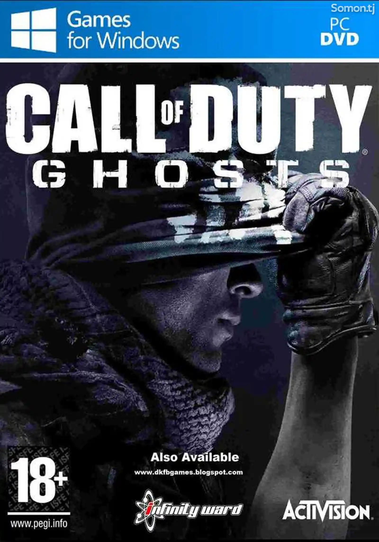 Игра Call of Duty Ghost для компьютера-пк-pc-1