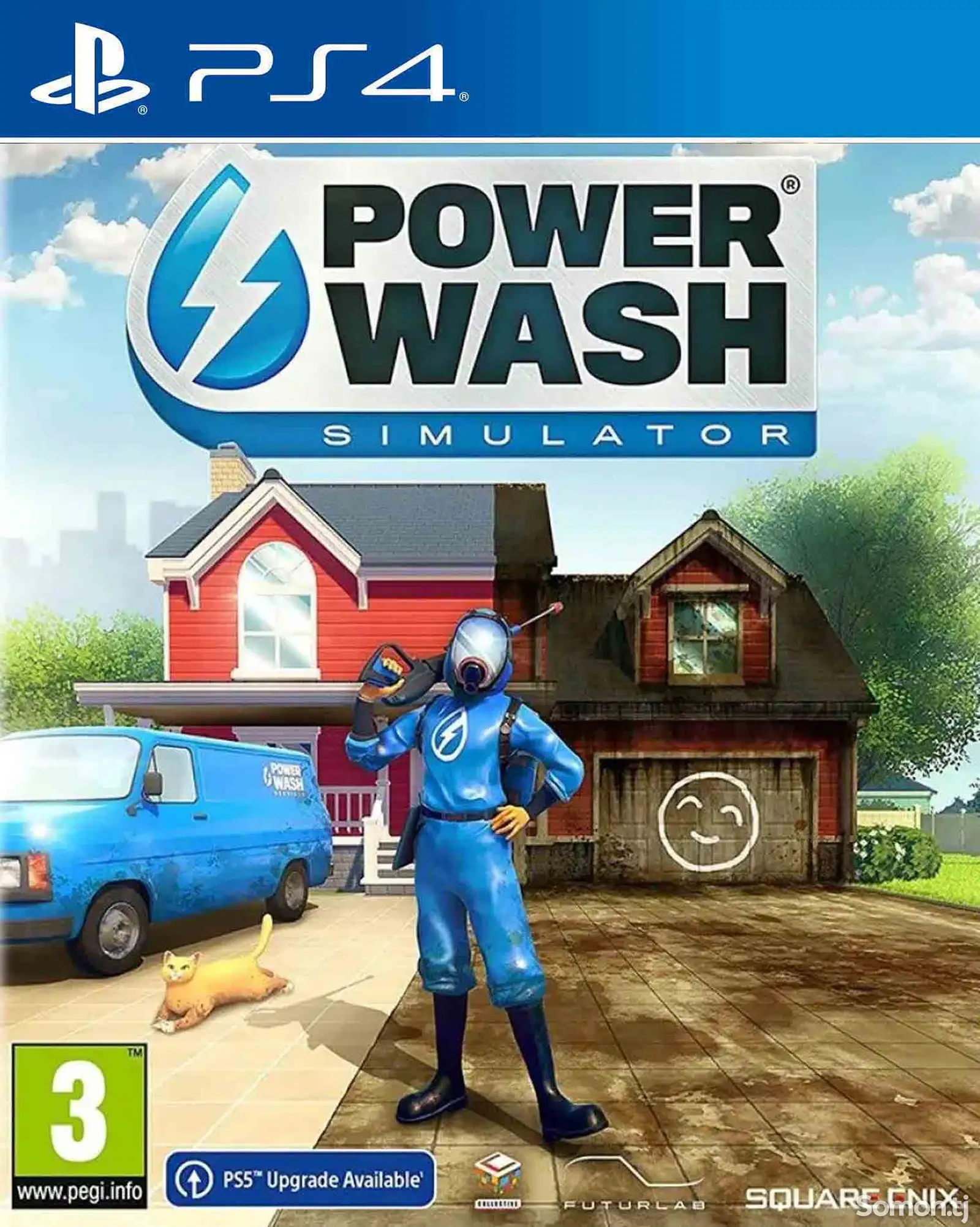 Игра Power wash simulator для PS-4 / 5.05 / 6.72 / 7.02 / 7.55 / 9.00 / 11.00 /-1