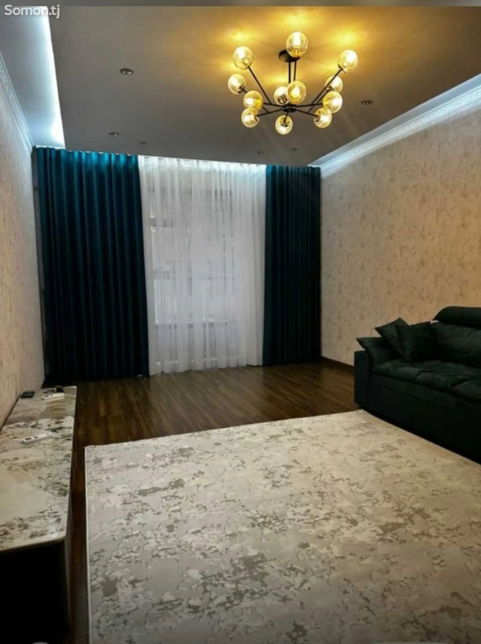 3-комн. квартира, 9 этаж, 101м², Исмоили Сомони-1