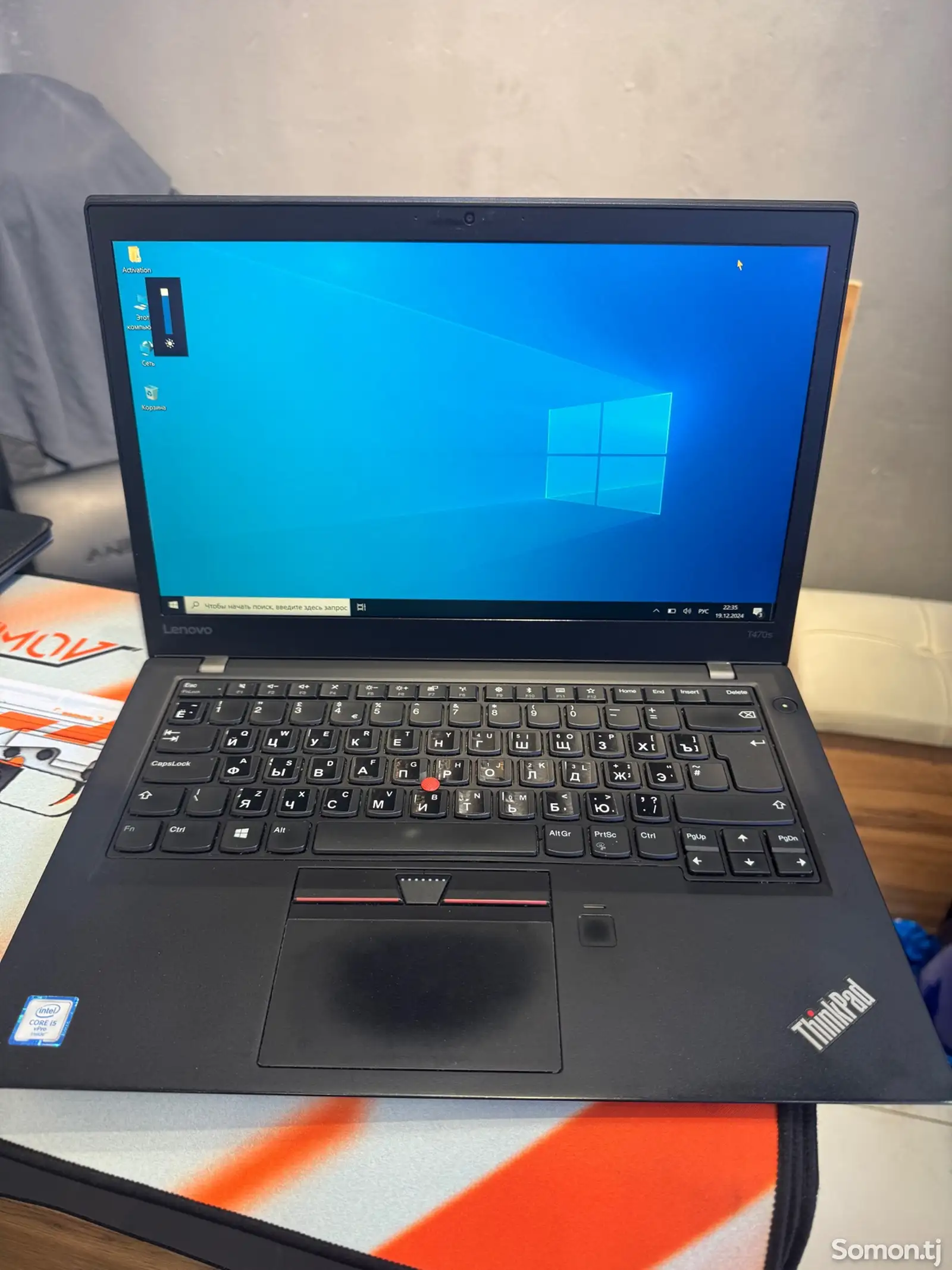 Ноутбук Lenovo thinkpad T470s i5-1