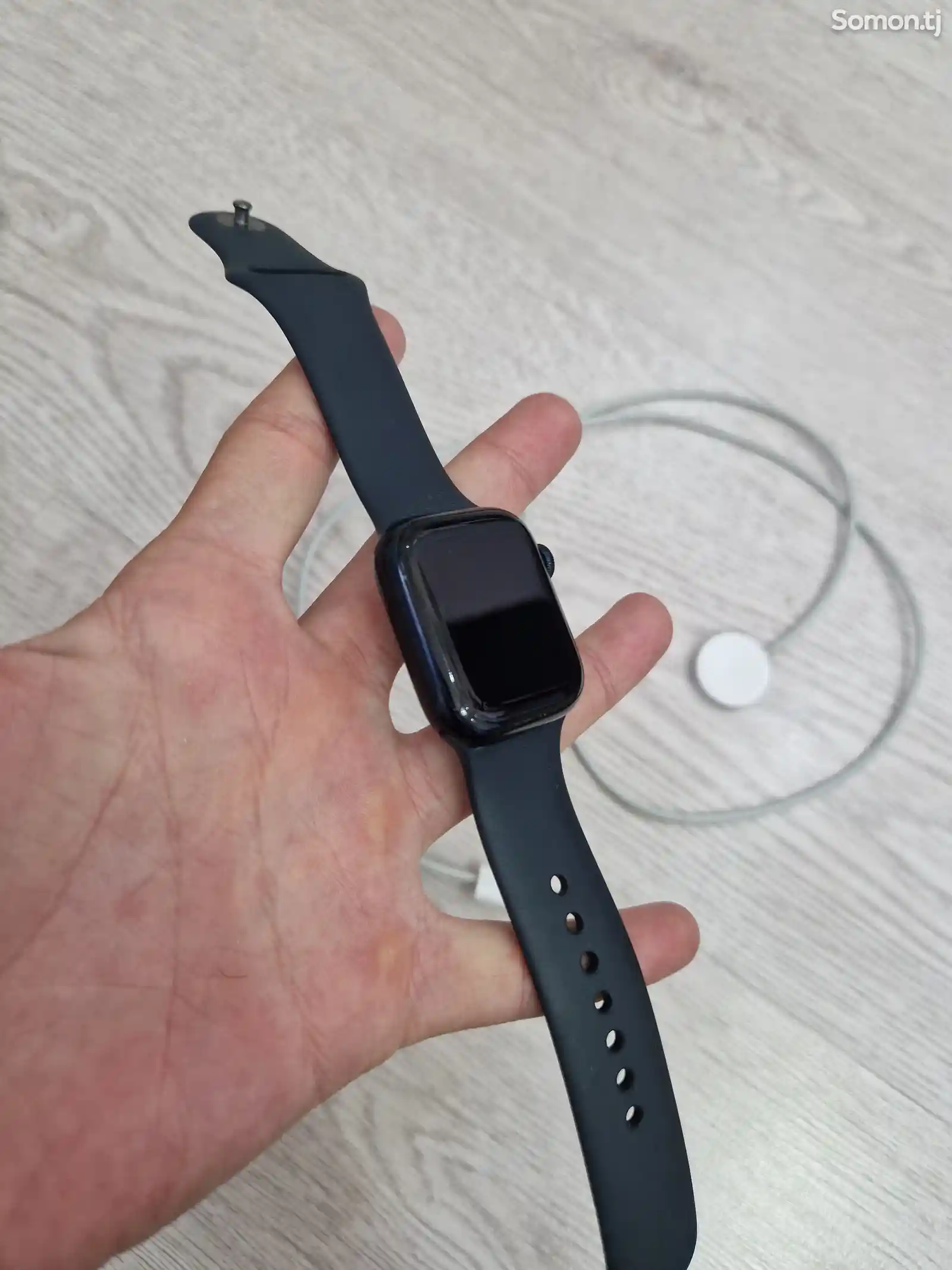 Смарт часы Apple watch 7 Nike midnight-1