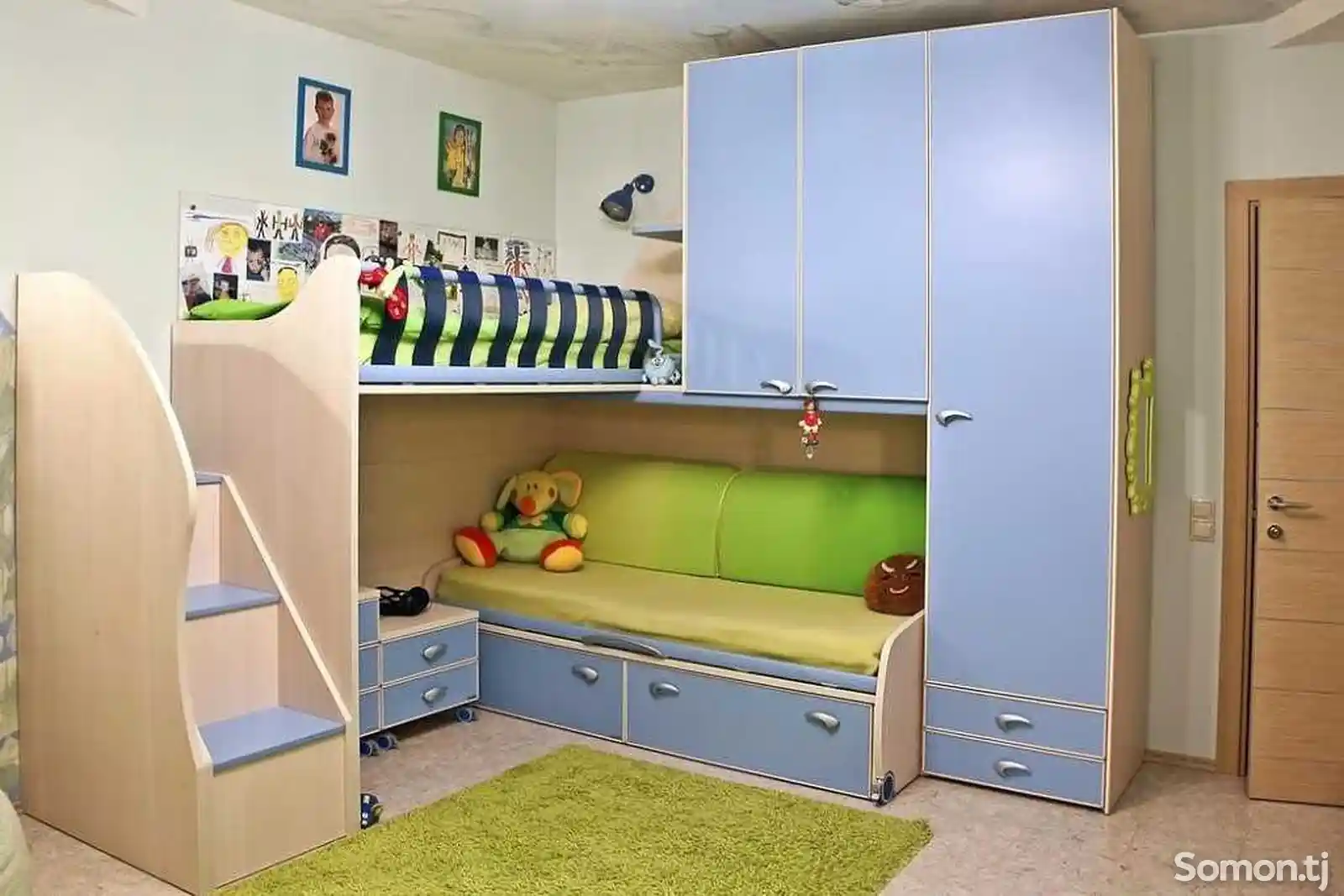Мебель для детской комнаты на заказ-15