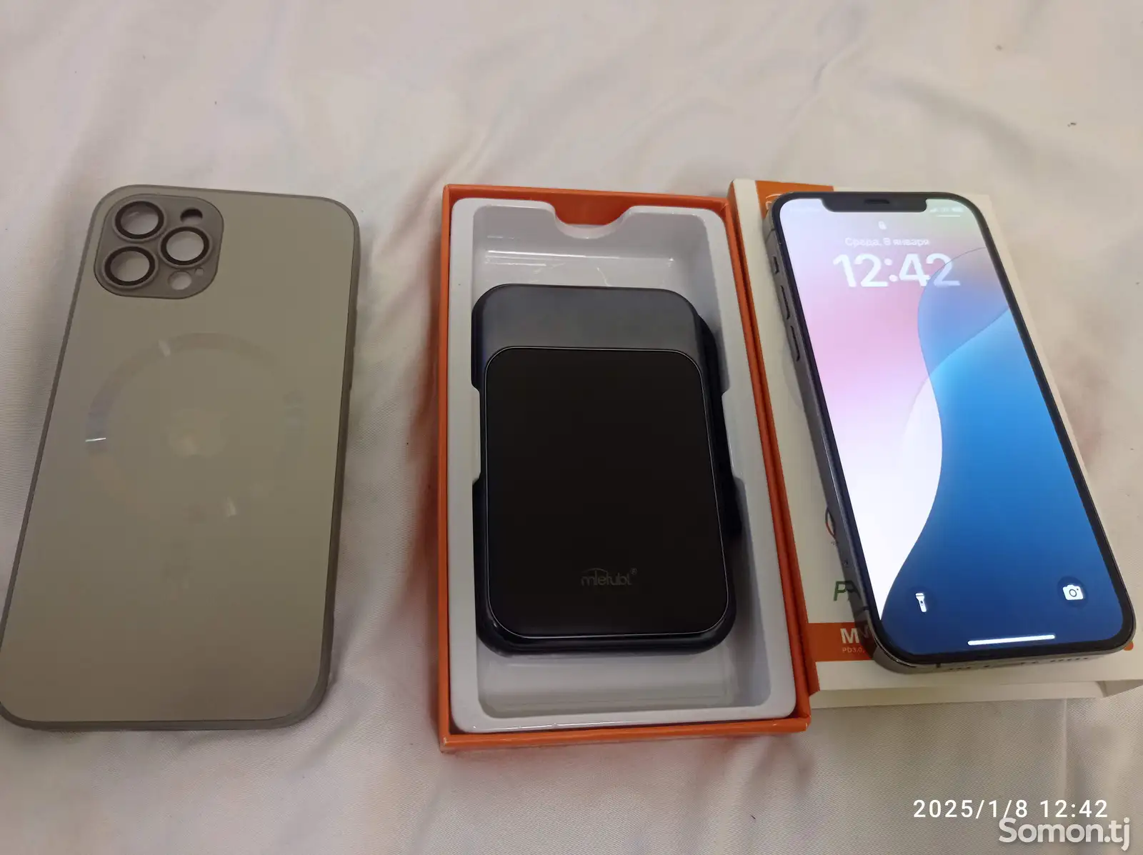 Apple iPhone 12 pro, 256 gb, Silver-1