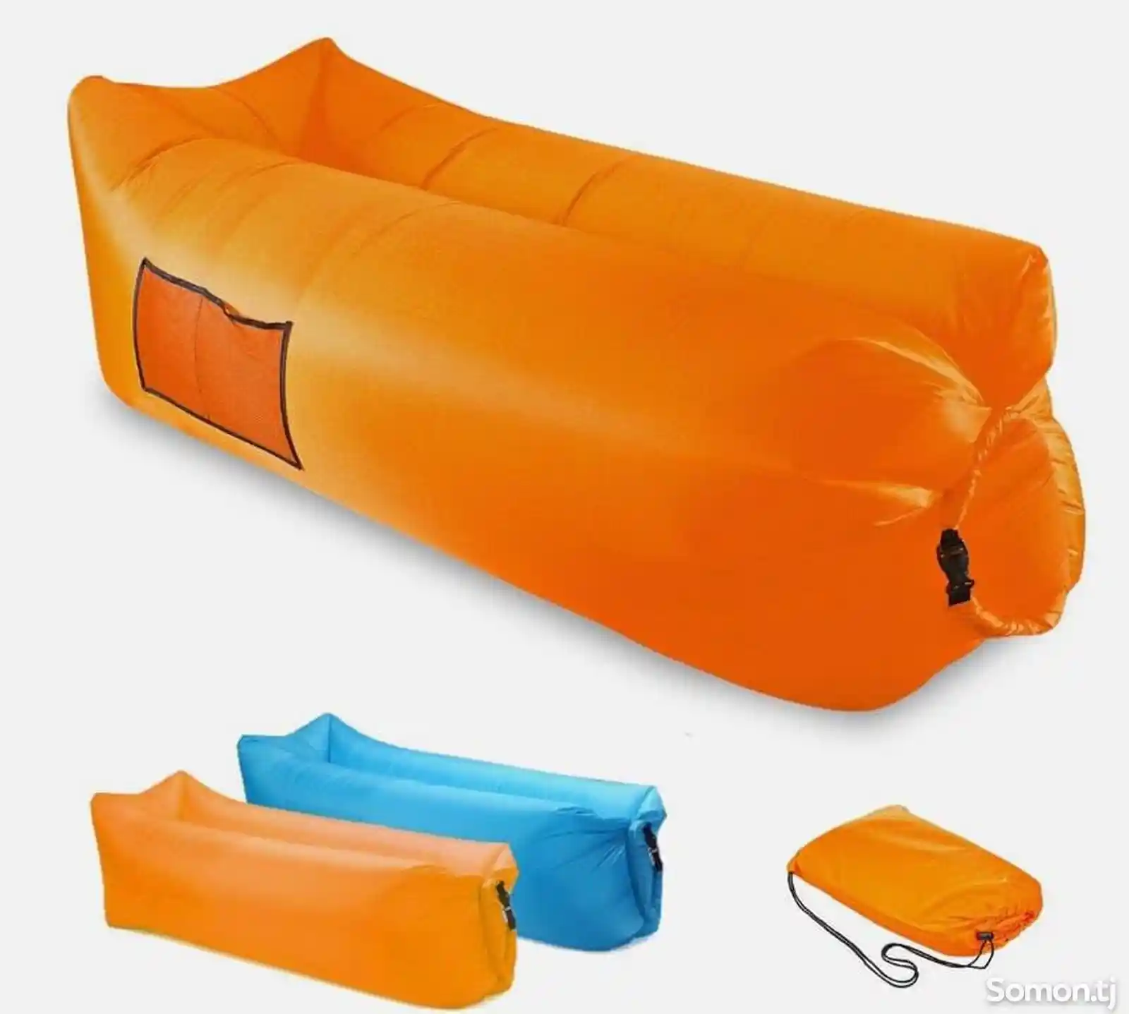 Надувной для отдыха воздушный гамак-5