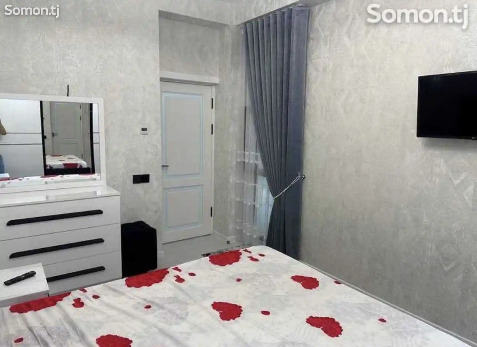 2-комн. квартира, 1 этаж, 60м², Сомони-4