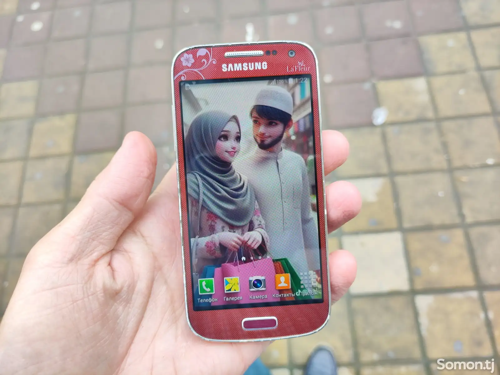 Samsung Galaxy S4 mini Red dual-1