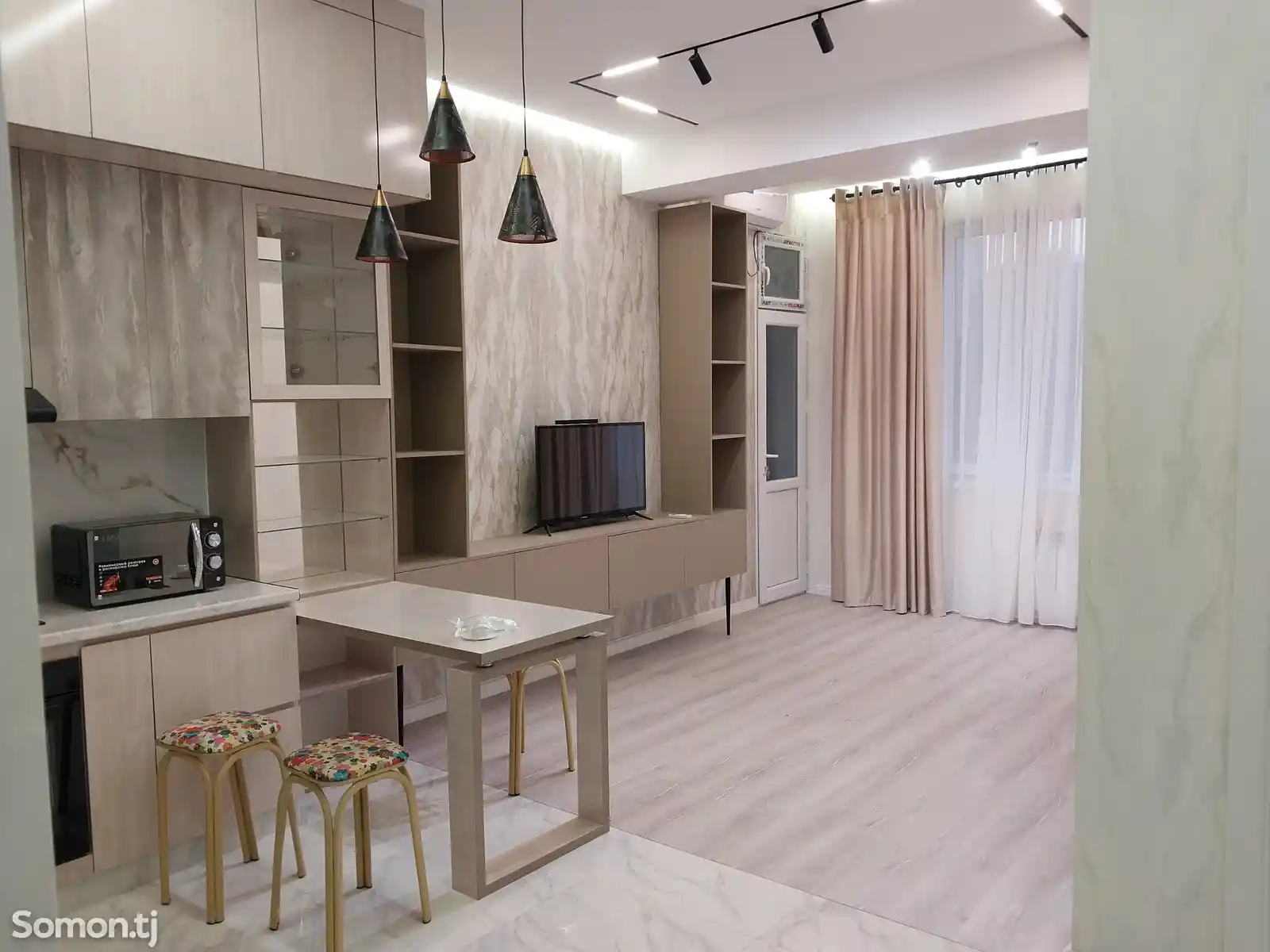 2-комн. квартира, 6 этаж, 58м², Шохмансур-6